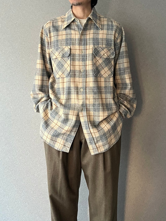70's Pendleton wool shirt “Made in USA”