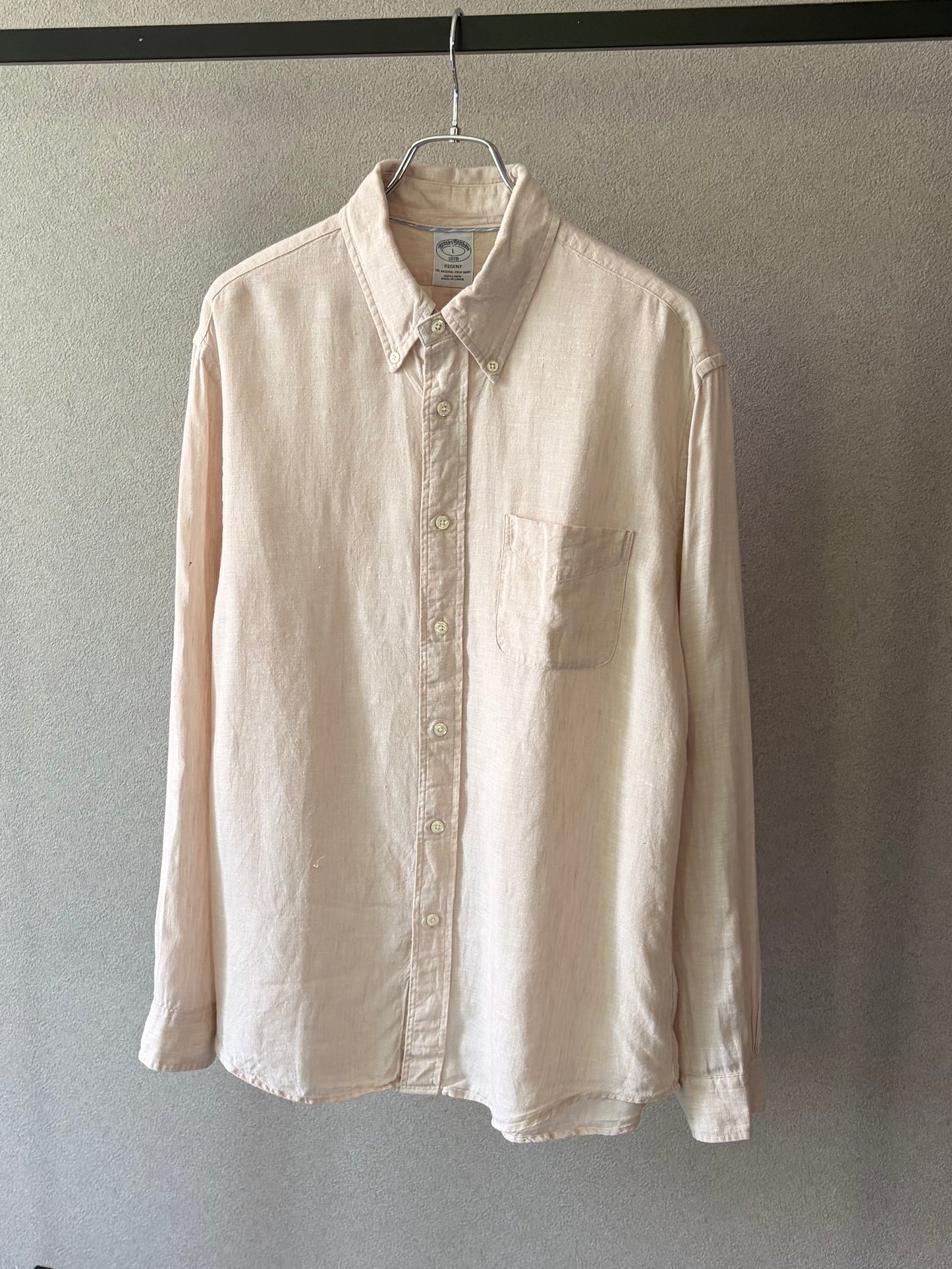 00's Brooks Brothers linen BD shirt