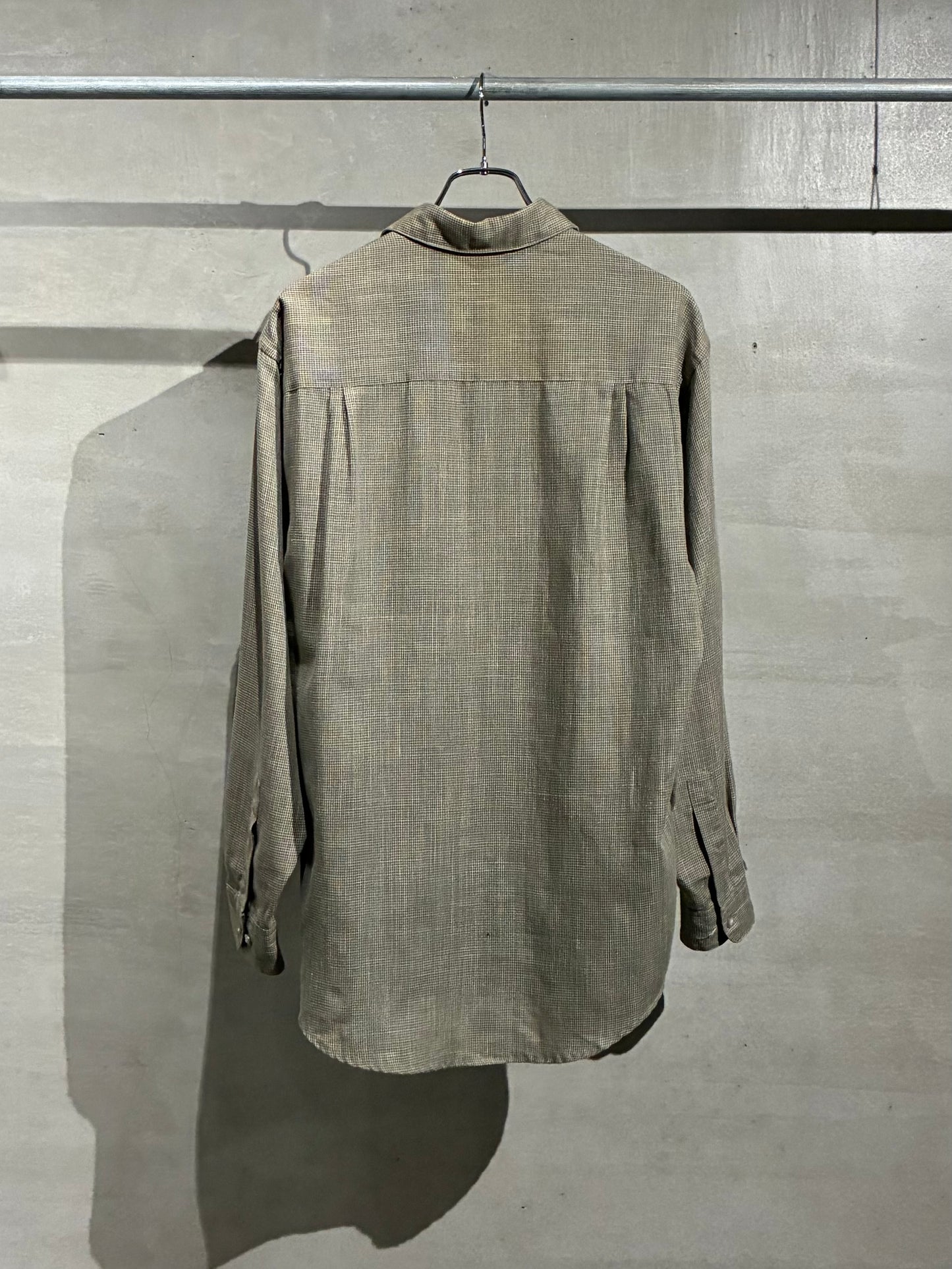 00's claiborne linen shirt