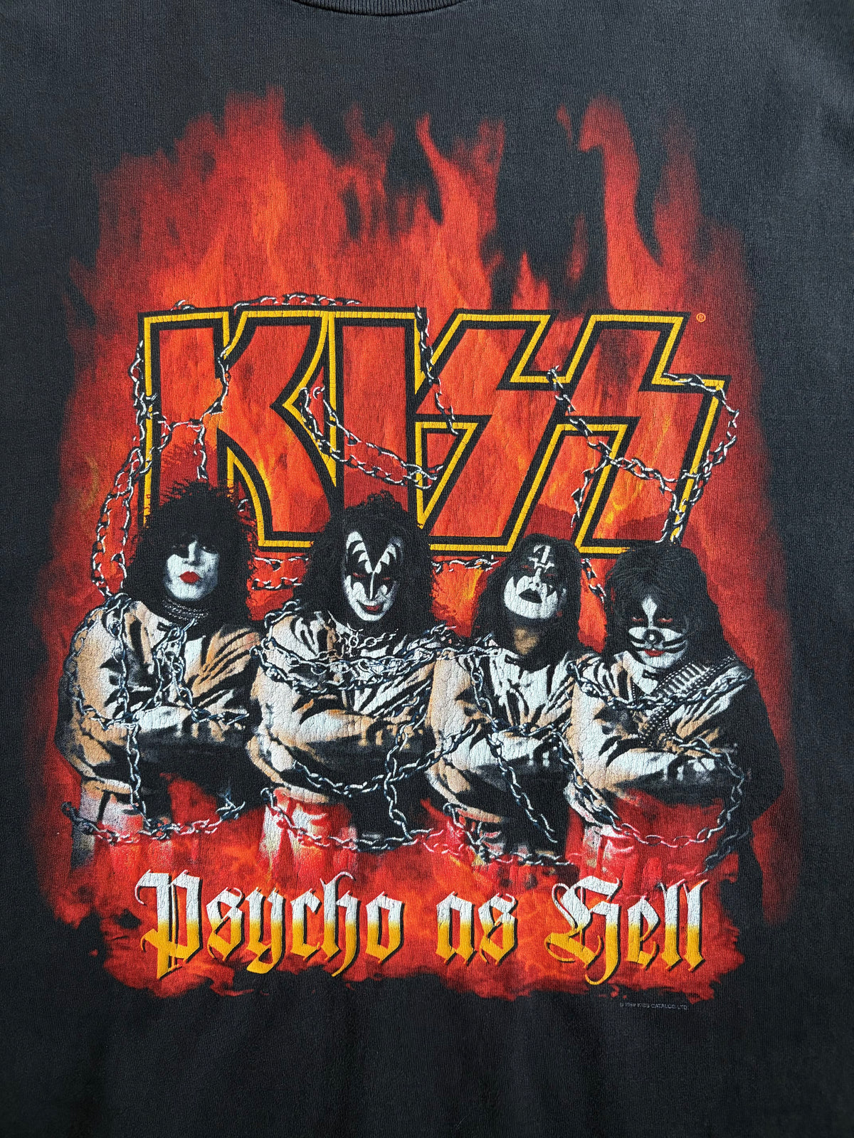 90's KISS music t-shirt "Made in USA"
