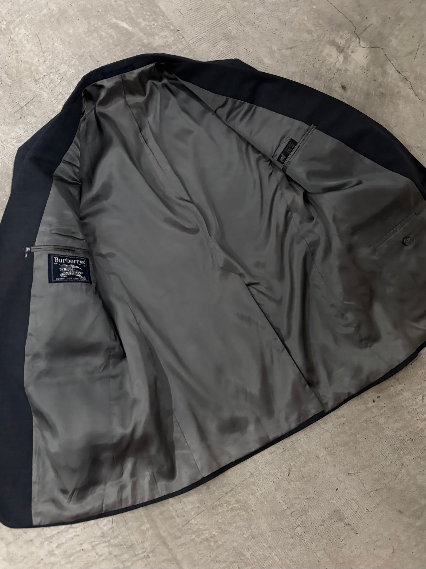 80's Burberrys' wool tailored jacket "Made in USA"