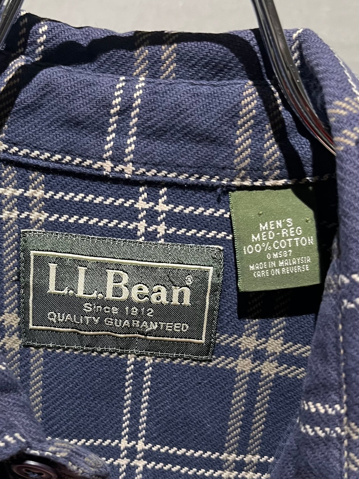 00's L.L.Bean flannel shirt