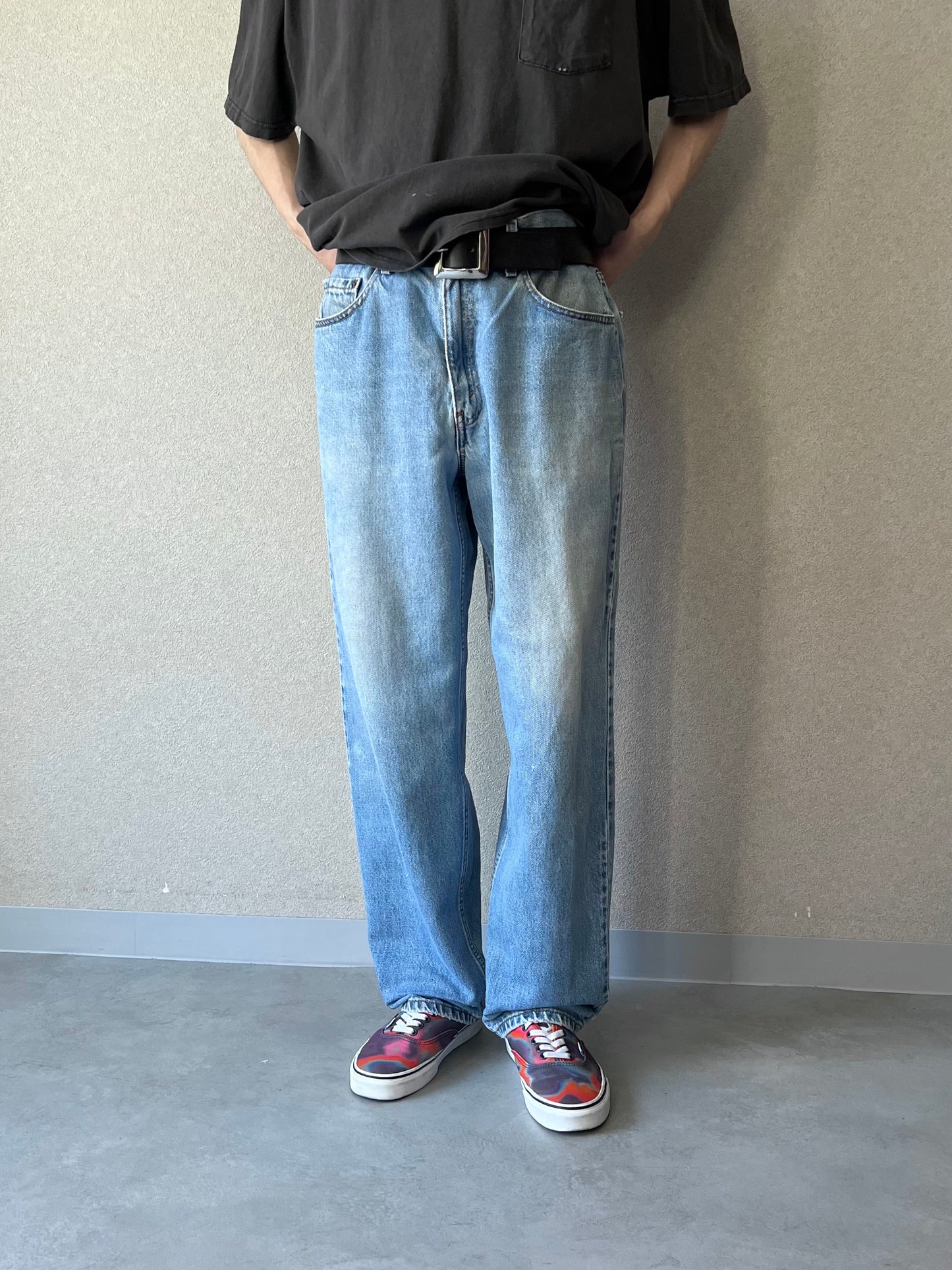 90's Levi's 550 denim pants “Made in MEXICO”