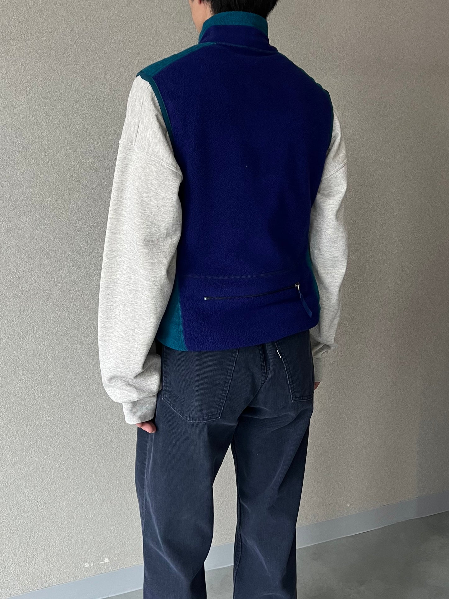 90's patagonia fleece vest "MADE in USA"