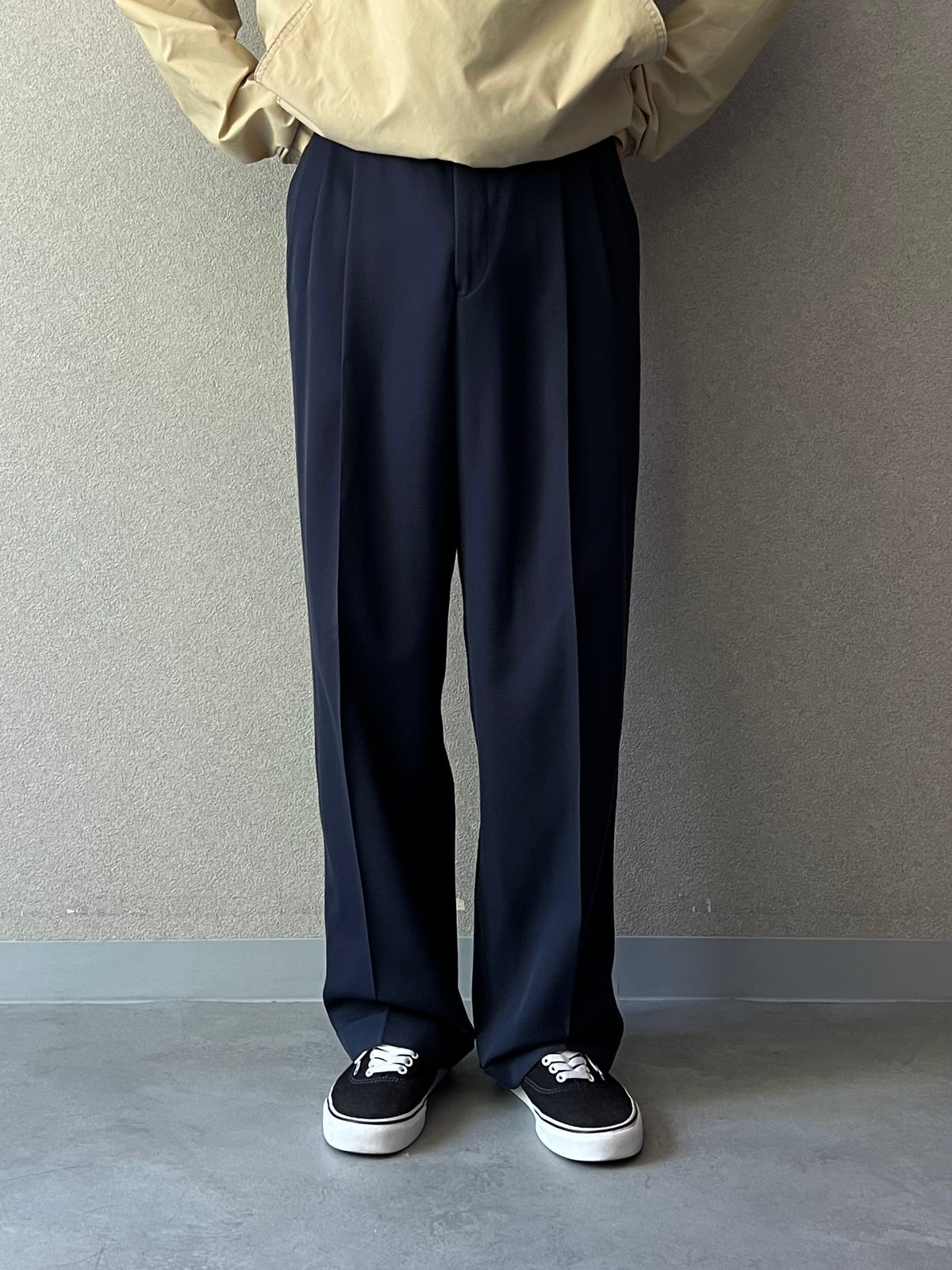 80's GIVENCHY wool slacks