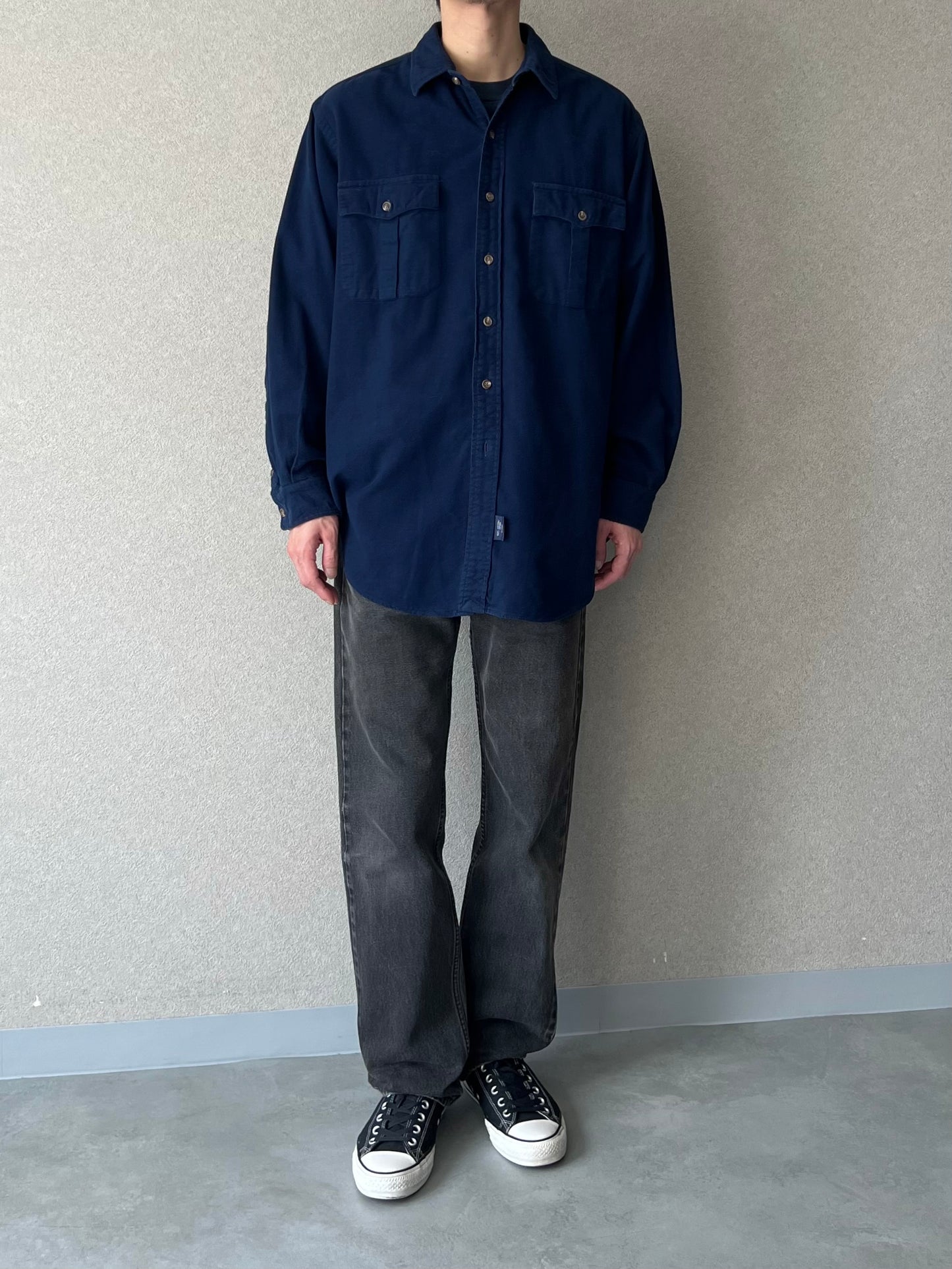 80's〜 POLO COUNTRY chamois cloth shirt