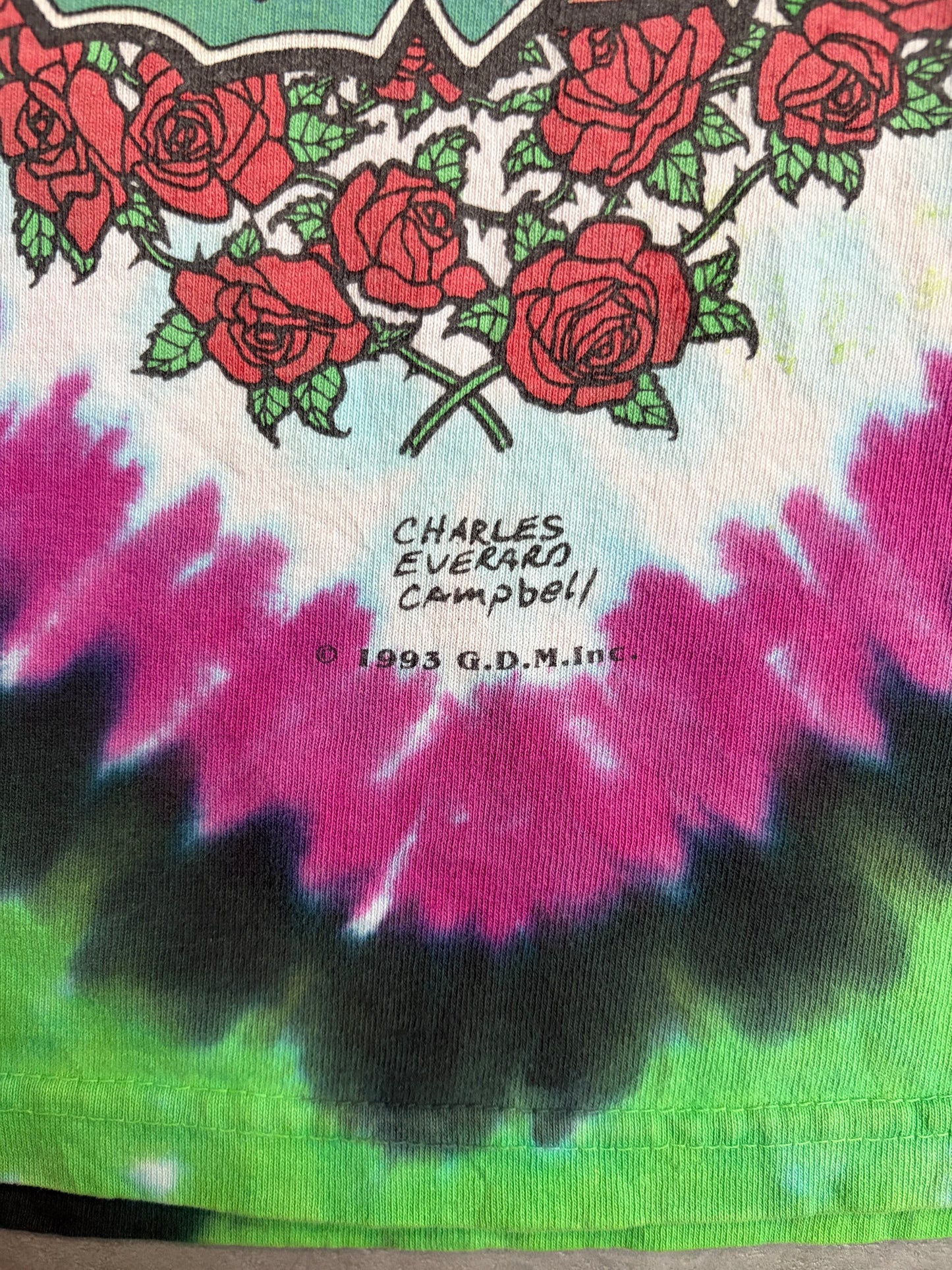 90's Grateful Dead music t-shirt