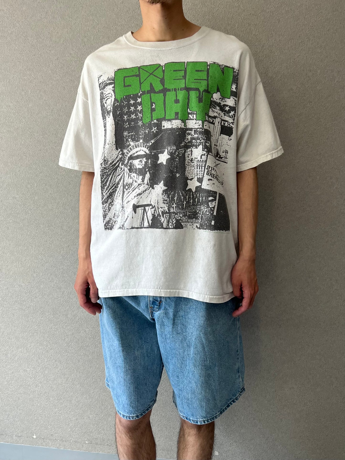 00's Green Day music t-shirt