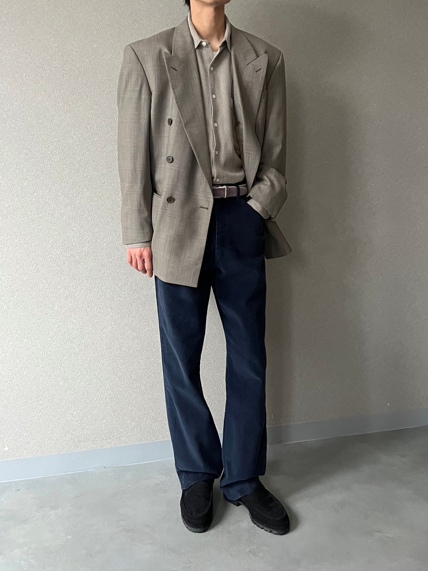 80's Yves Saint Laurent × Dillard's tailored jacket “Made in CANADA”