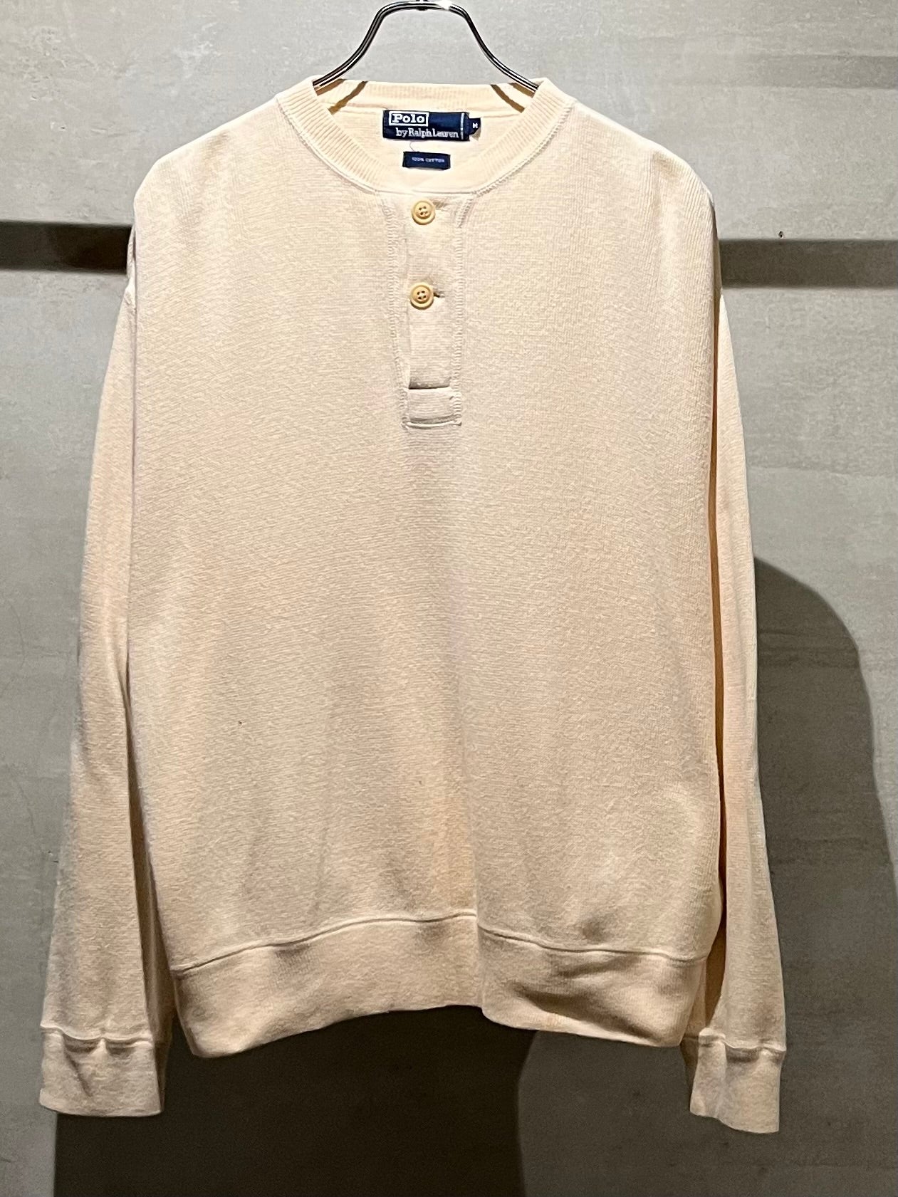 80's Polo Ralph Lauren henley neck sweater