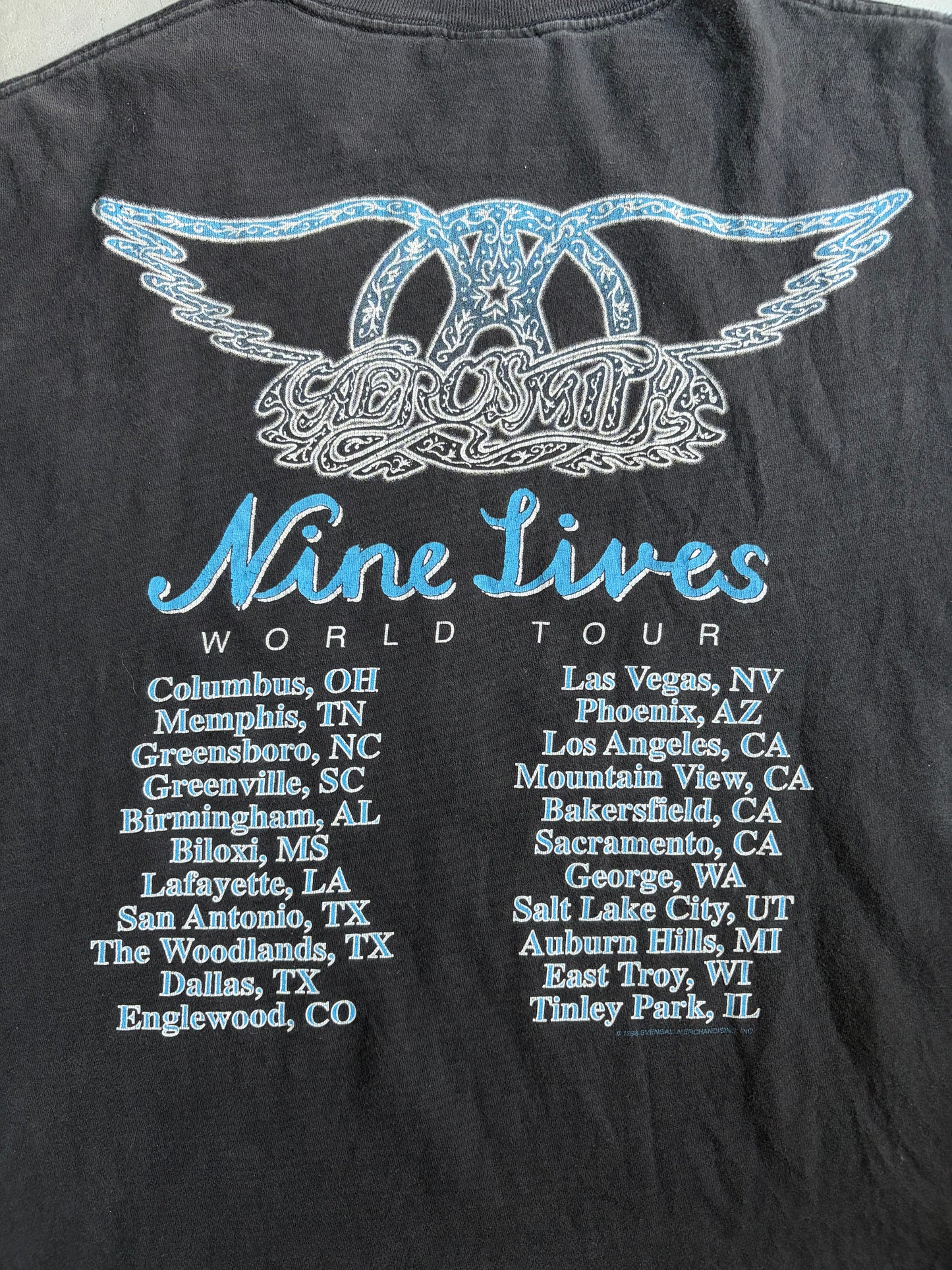 90's AEROSMITH music t-shirt
