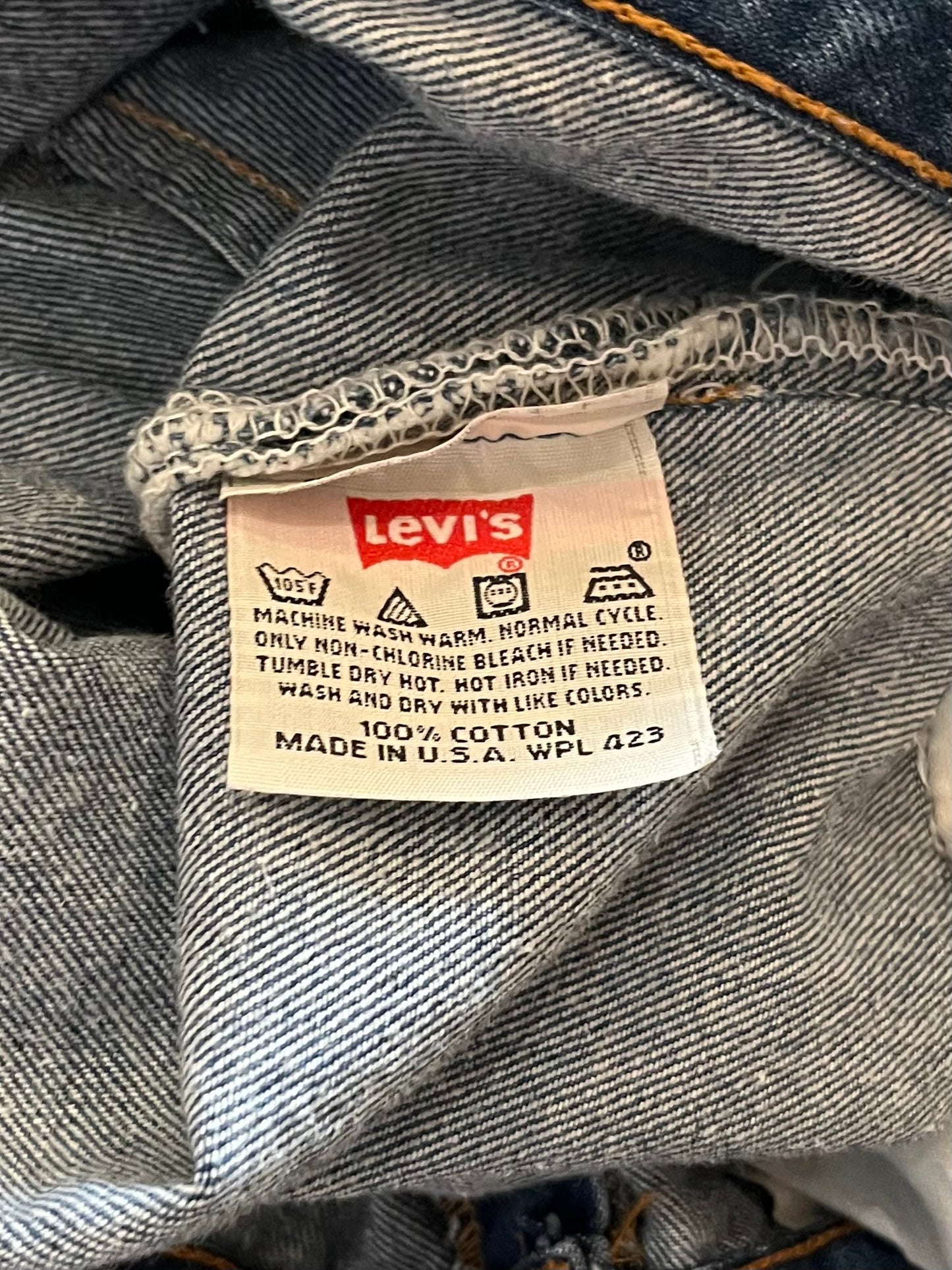 90's Levi's 501 denim pants "Made in USA"