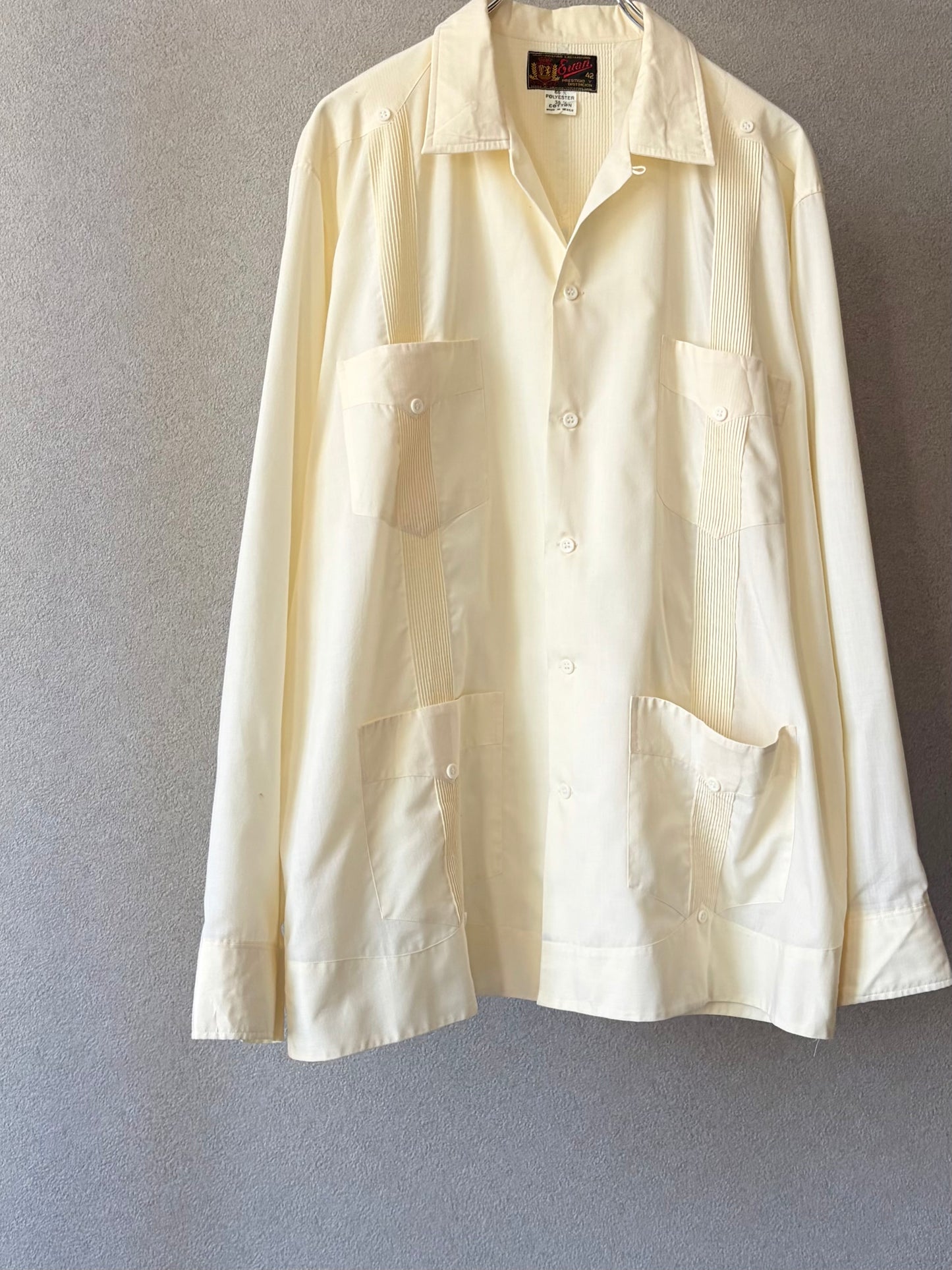 80's GUAN guayabera shirt