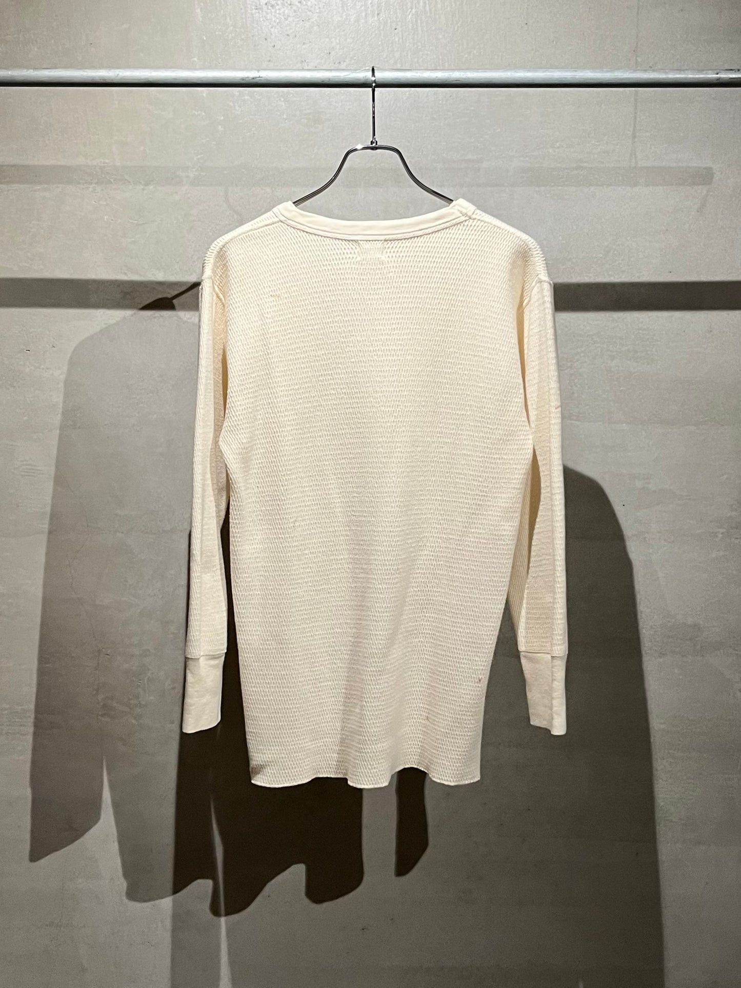 60's WALDORF L/S thermal shirt “Made in USA”