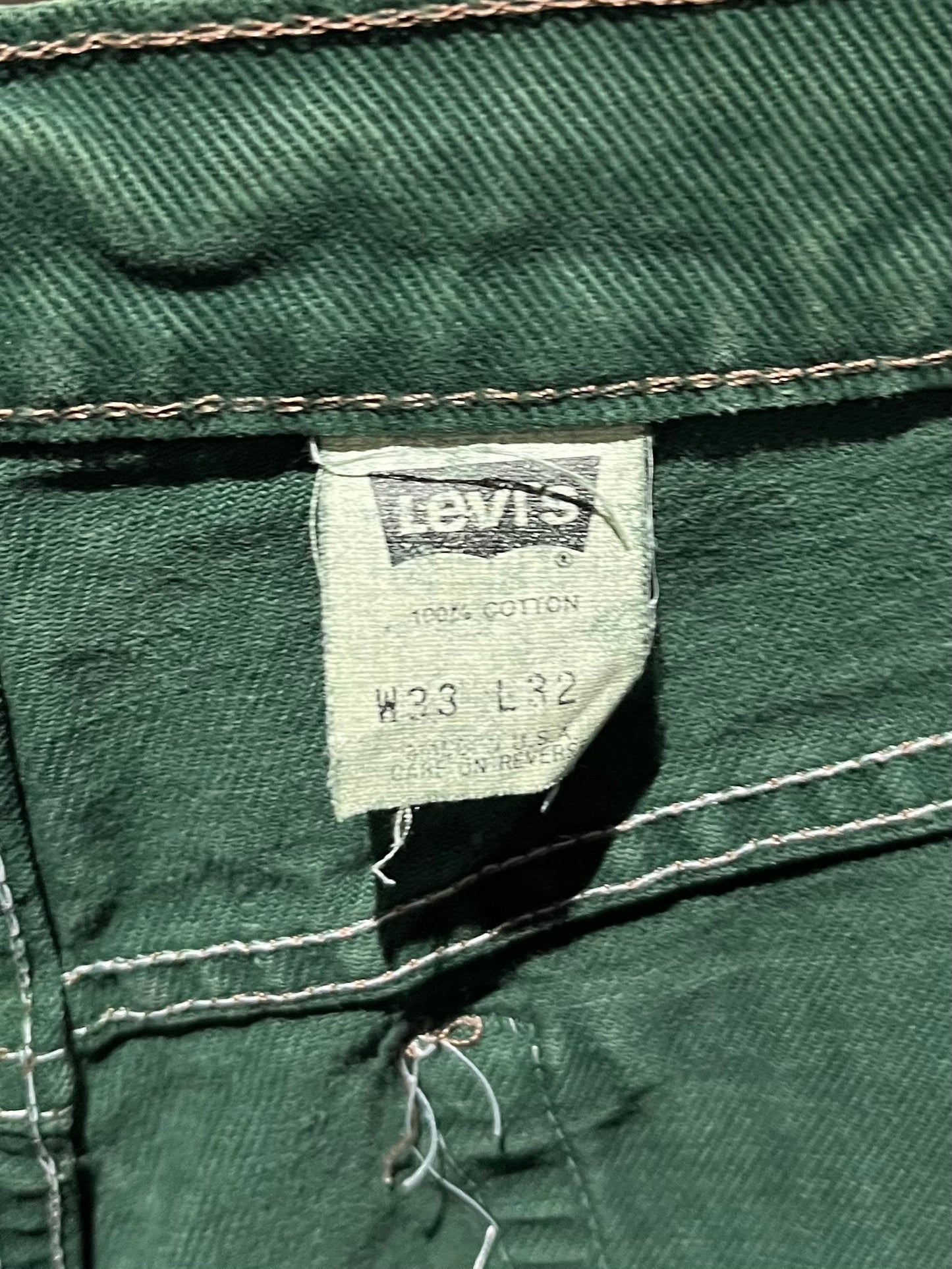 90's Levi's 554 denim pants "Made in USA"
