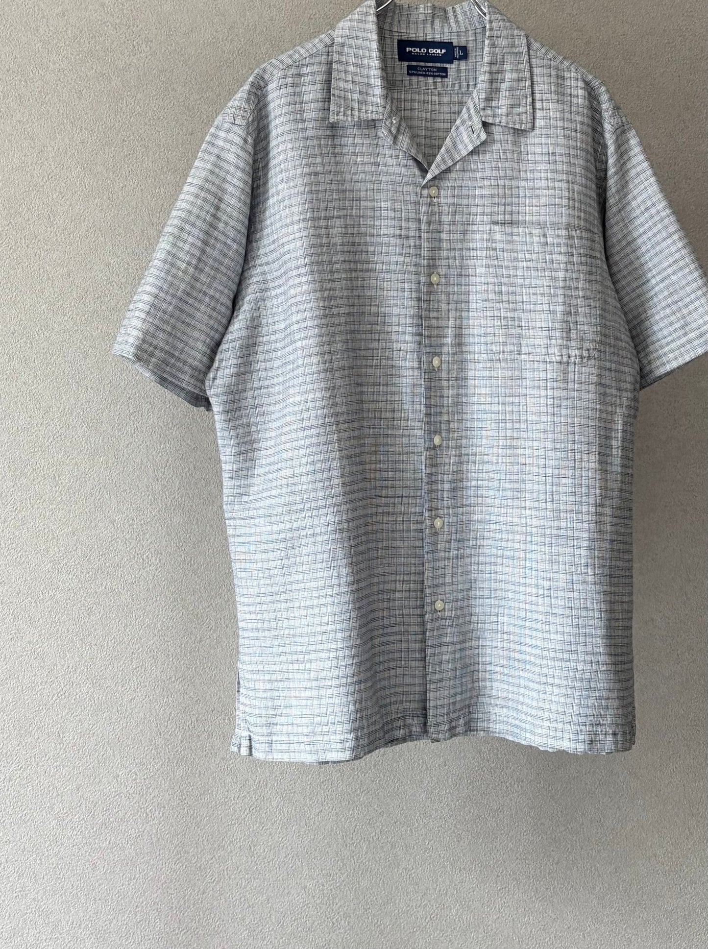 90's POLO GOLF open collar shirt