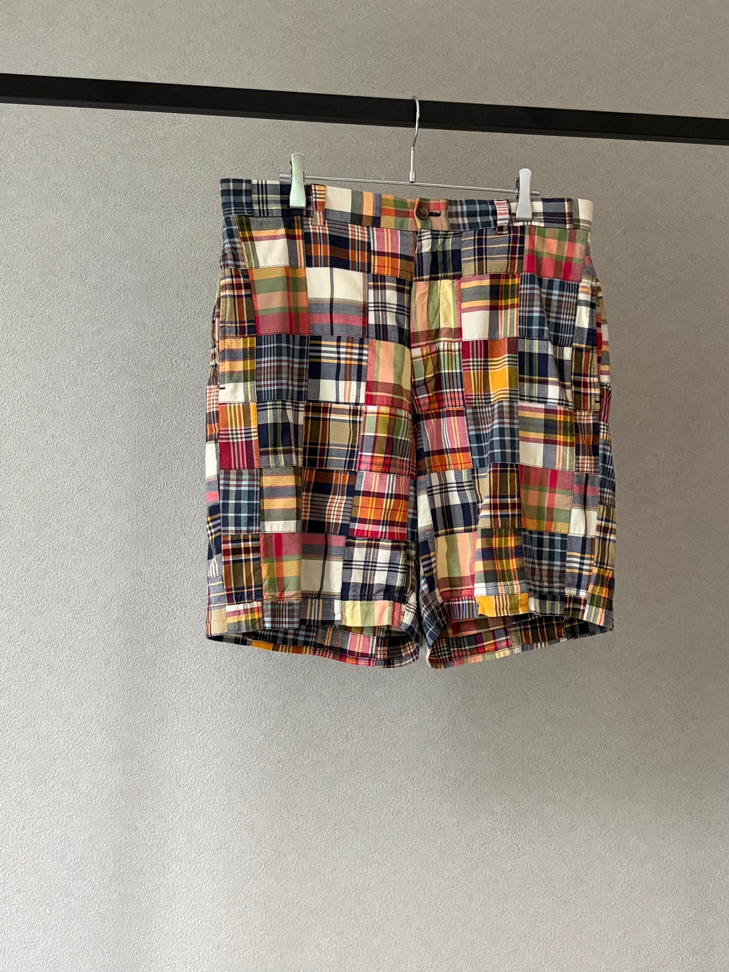 00's Brooks Brothers patchwork shorts