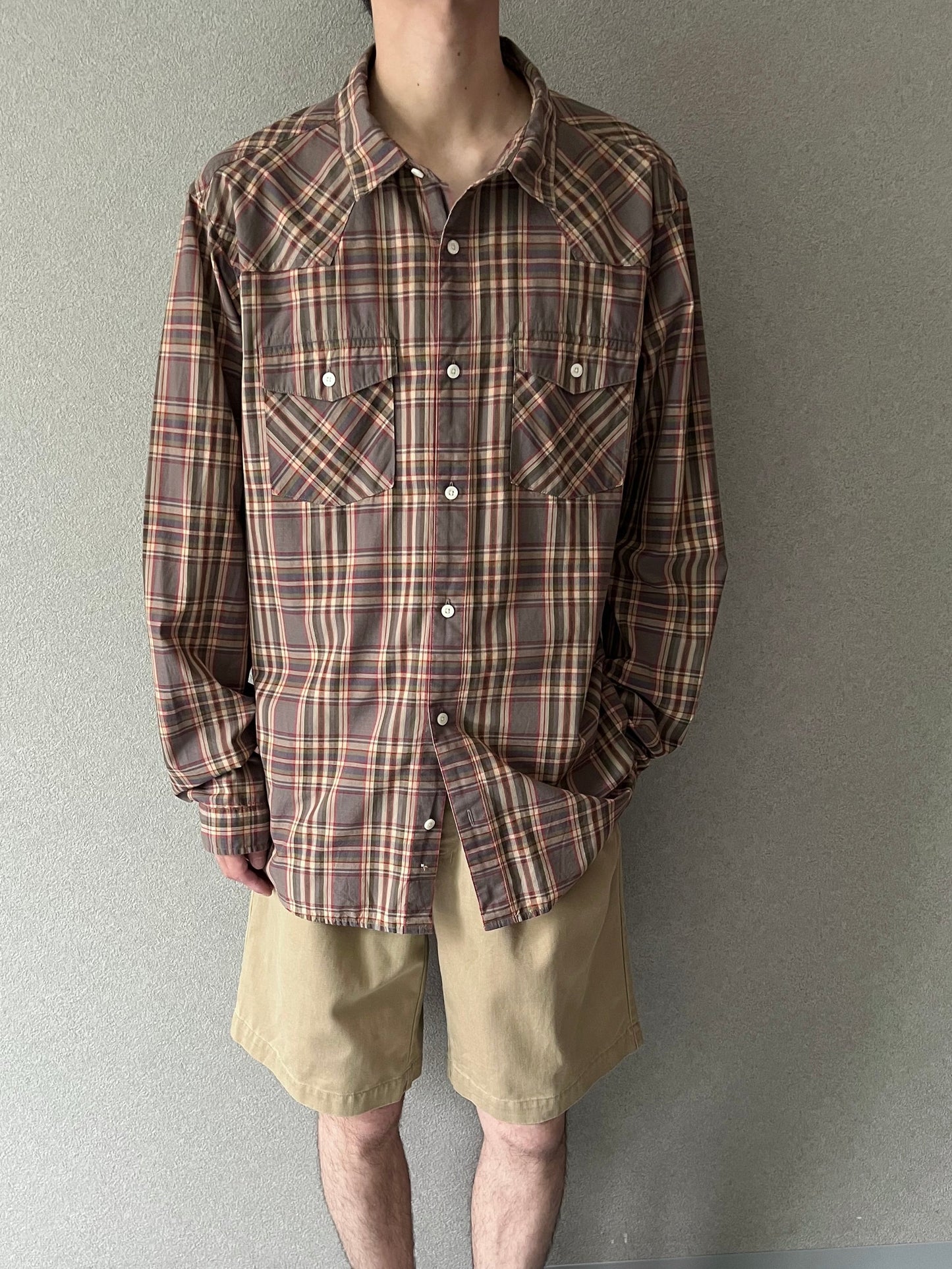 00's patagonia western shirt