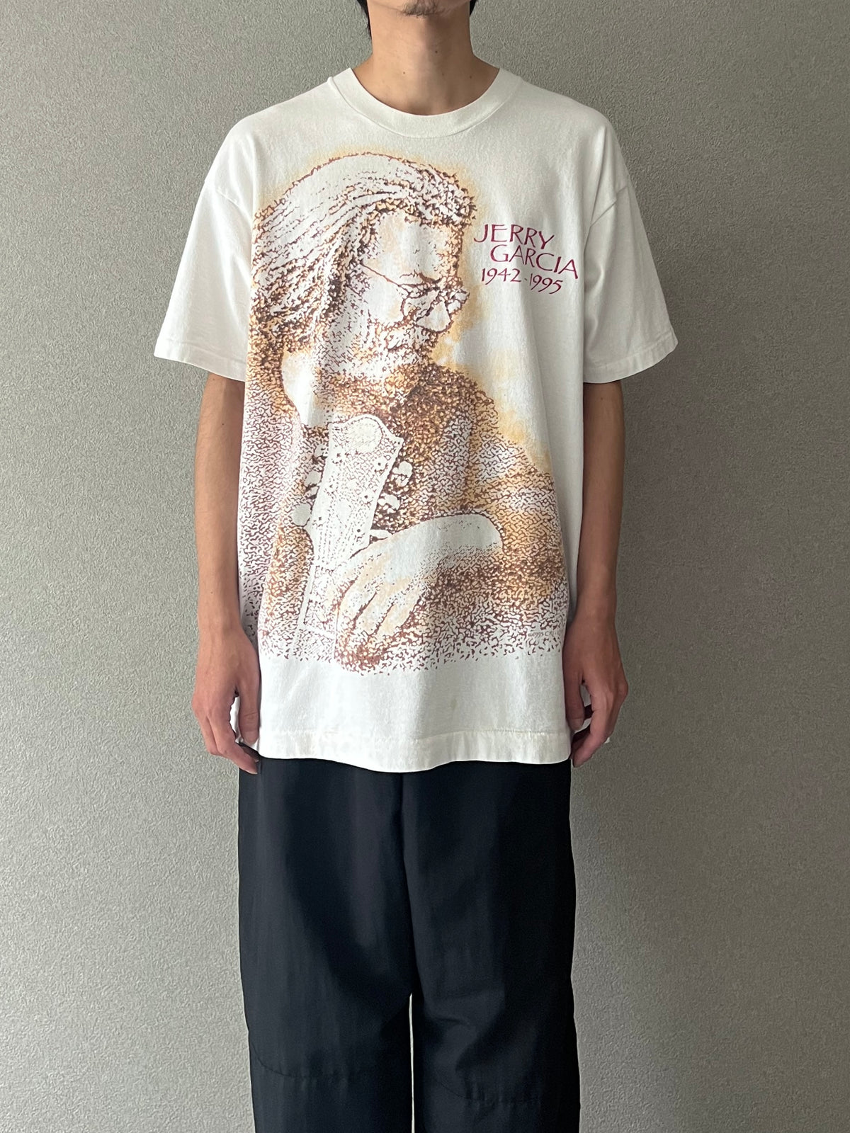 90's JERRY GARCIA x LIQUID BLUE t-shirt “Made in USA”