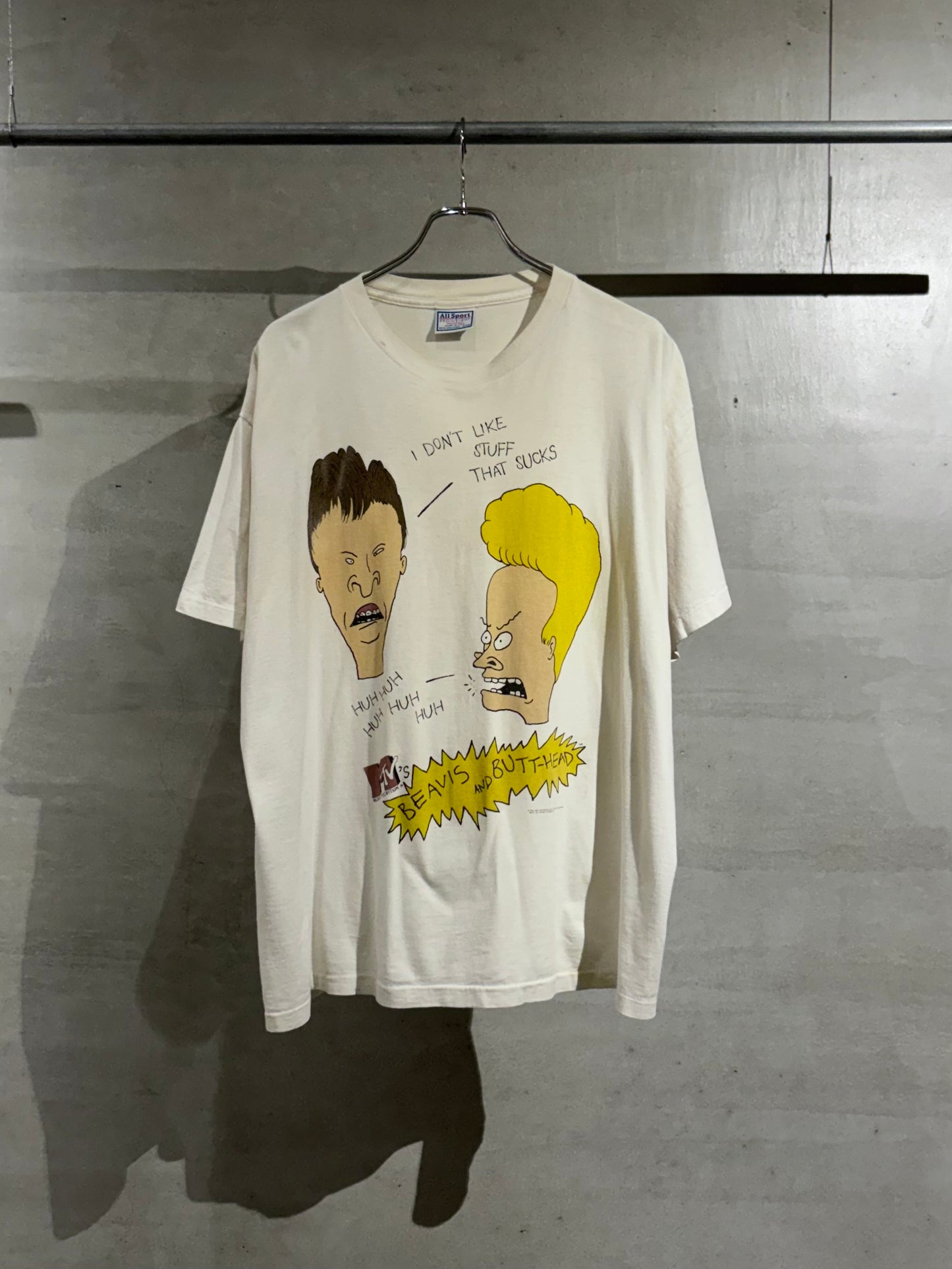 90's Beavis and Butt-Head printed t-shirt “Made in USA”