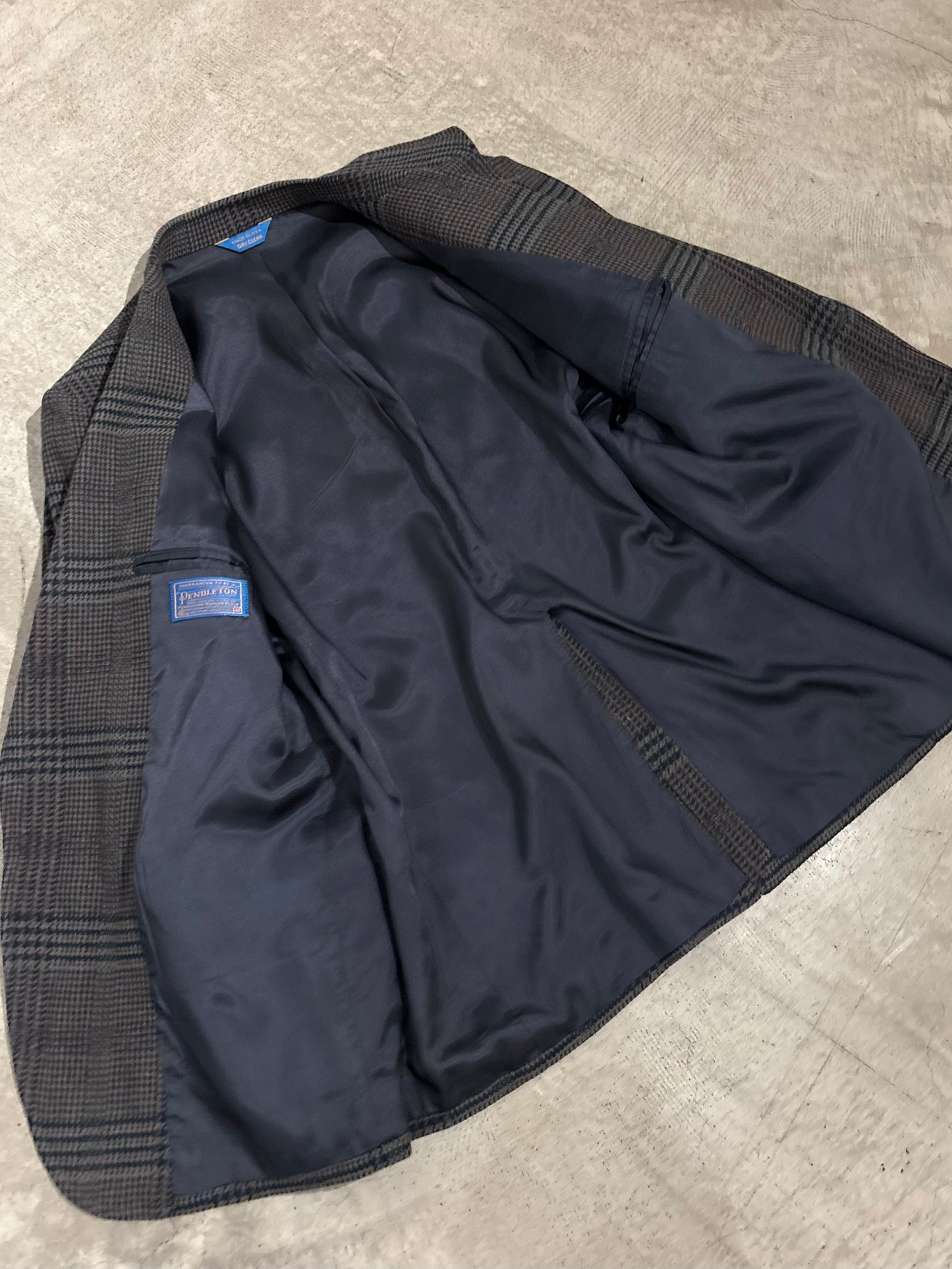 80's PENDLETON wool tailored jacket "Made in USA"