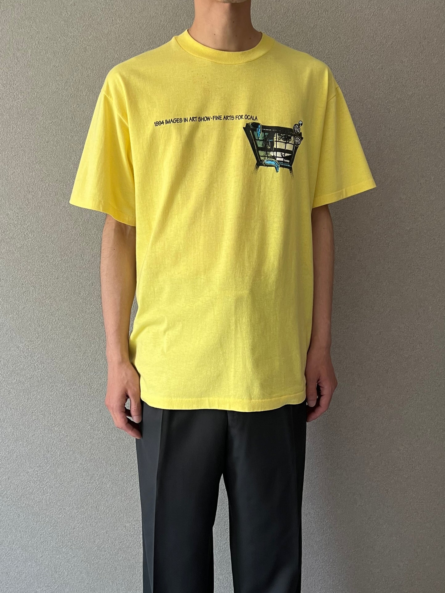 90's Images in Art Show printed t-shirt “Made in USA”
