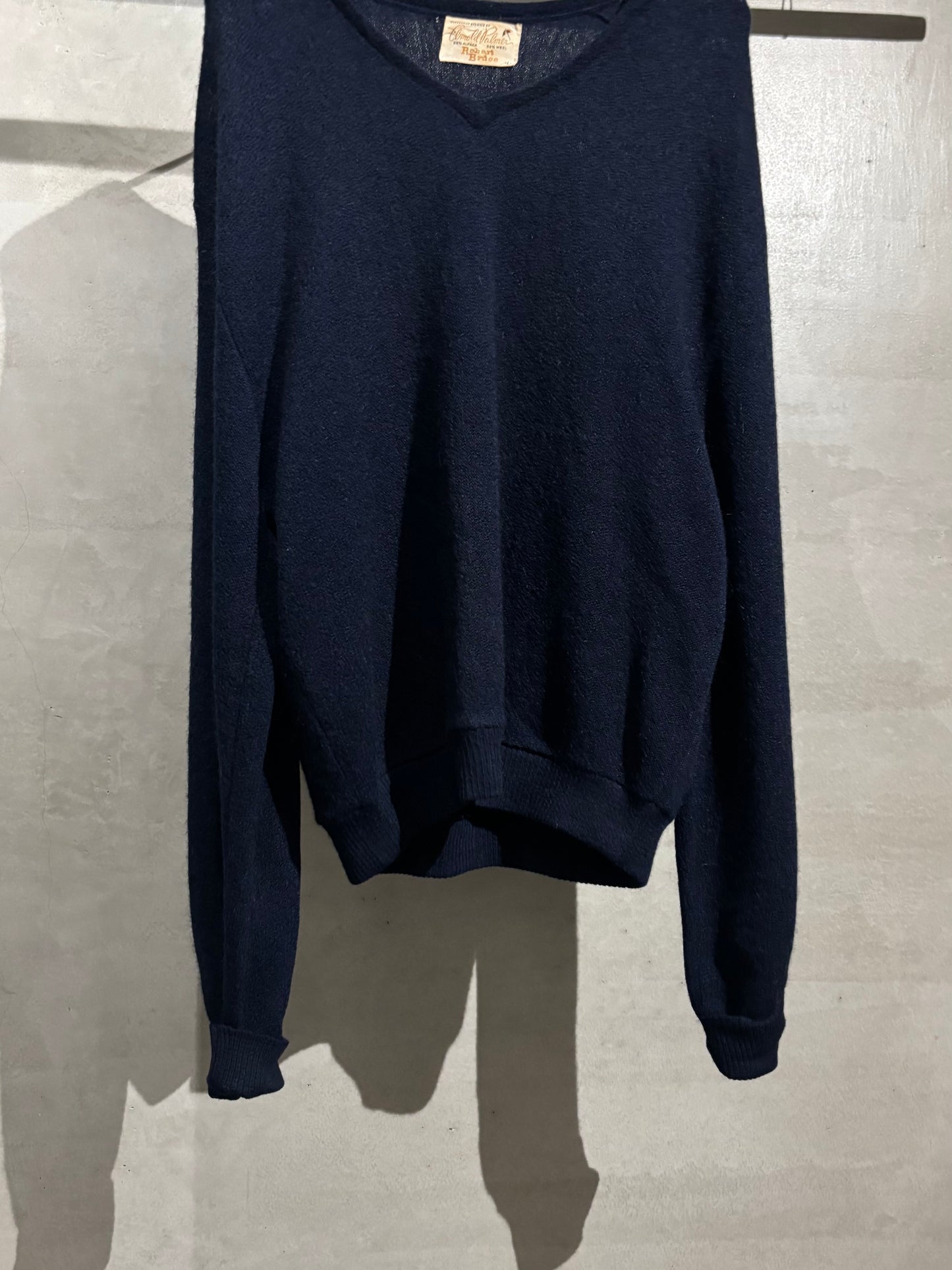 70's Arnold Palmer alpaca knit sweater