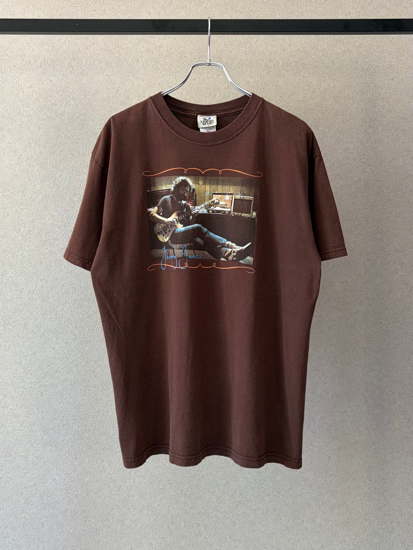 00's JERRY GARCIA x LIQUID BLUE t-shirt