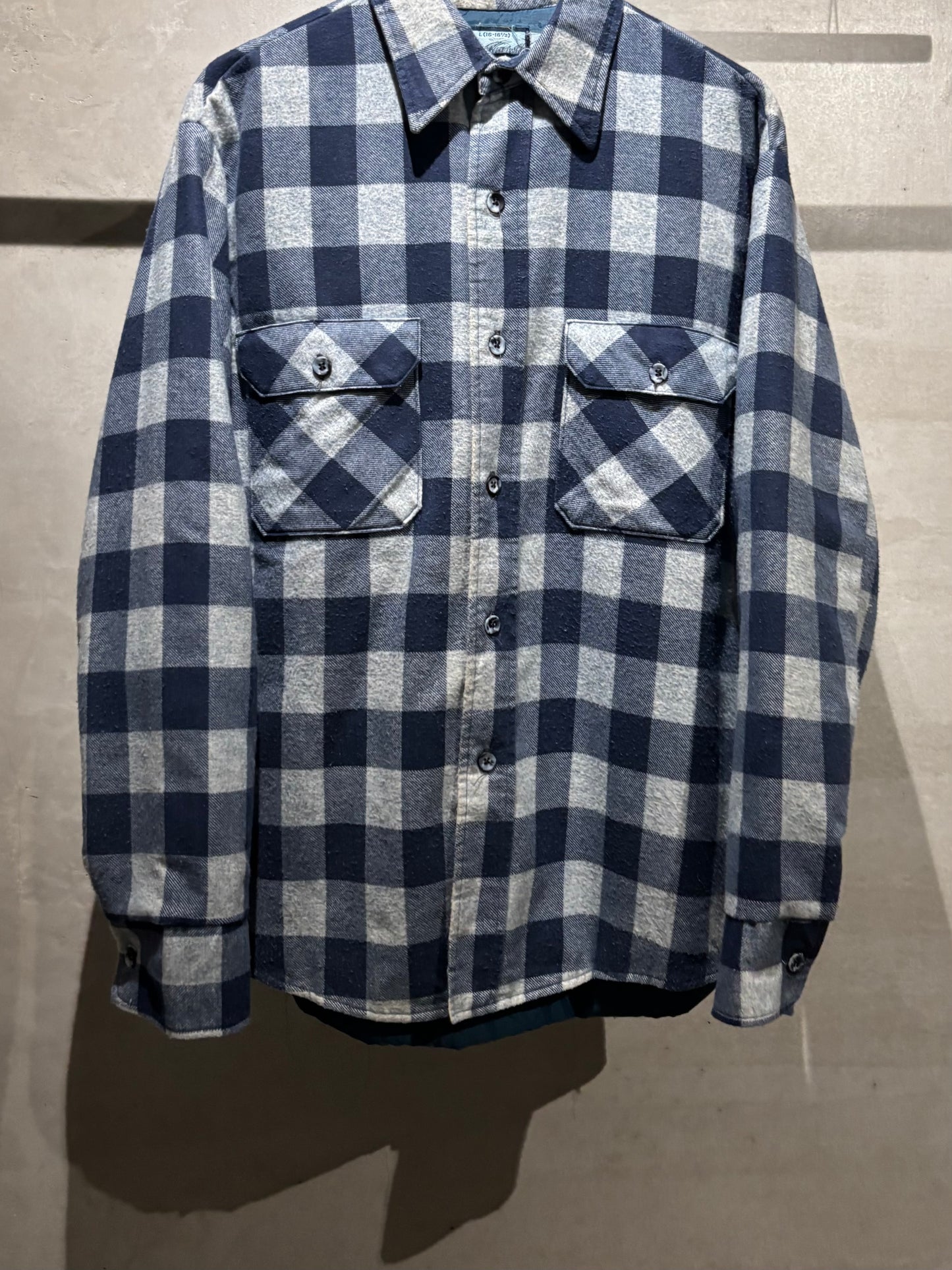 80's Field Master quilting flannel shirt “Made in USA”