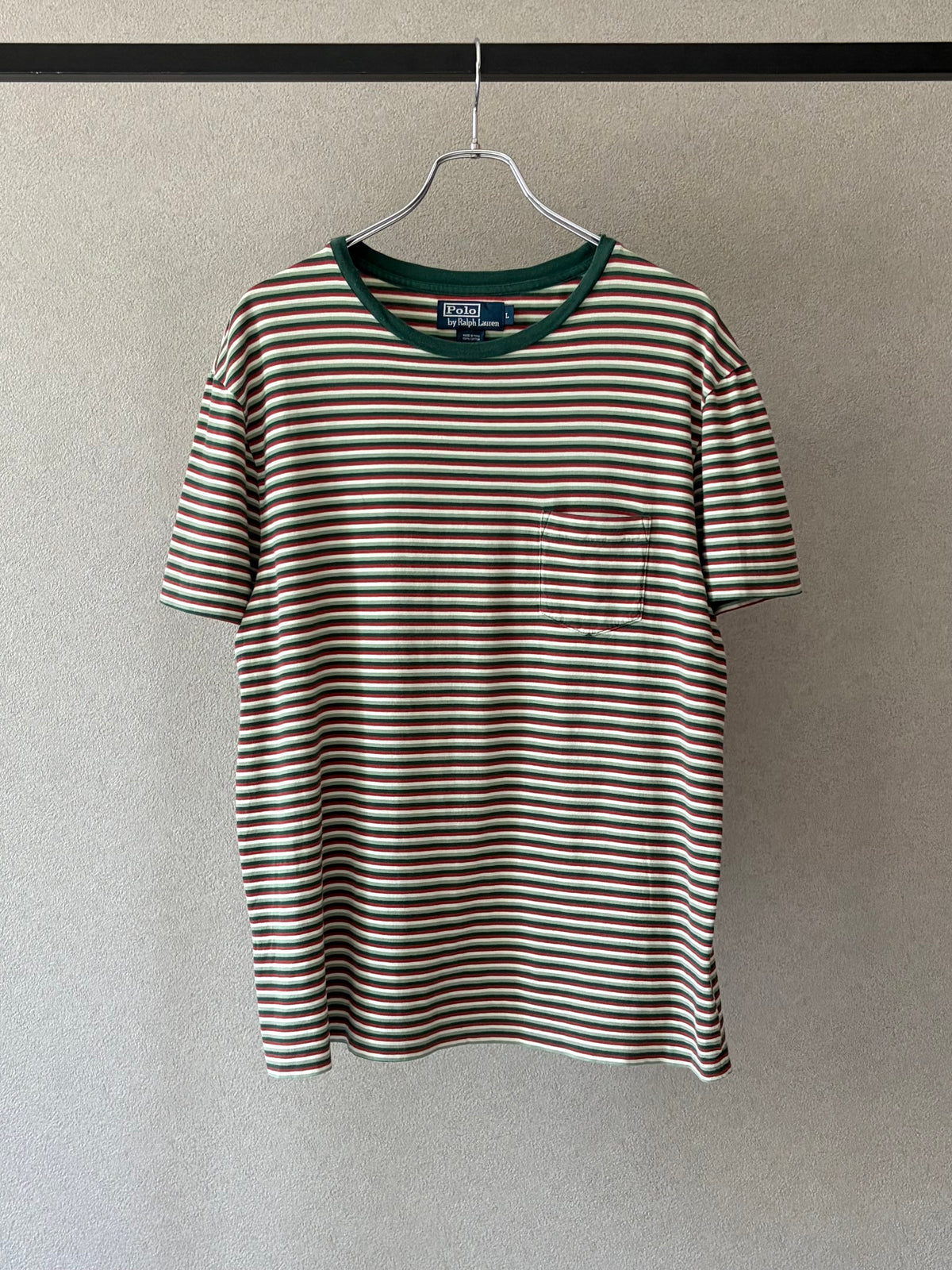 90's〜 Polo Ralph Lauren border t-shirt