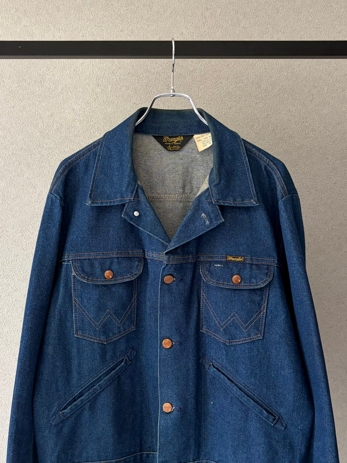80's Wrangler 74126NV denim jacket “Made in USA”