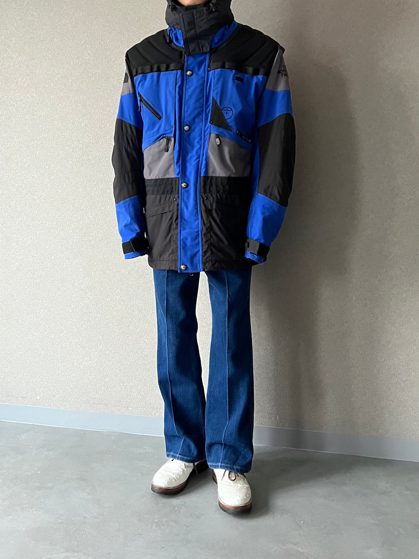 90's THE NORTH FACE nylon jacket "STEEP TECH"