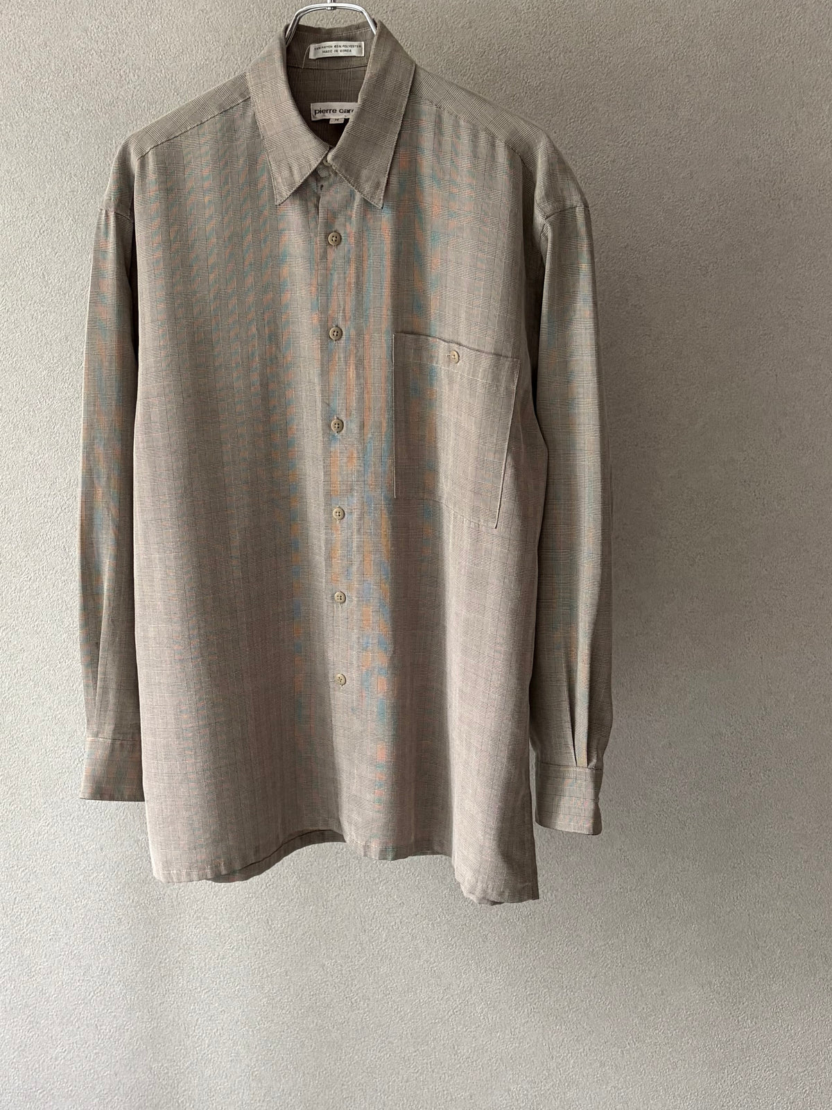 90's pierre cardin rayon shirt