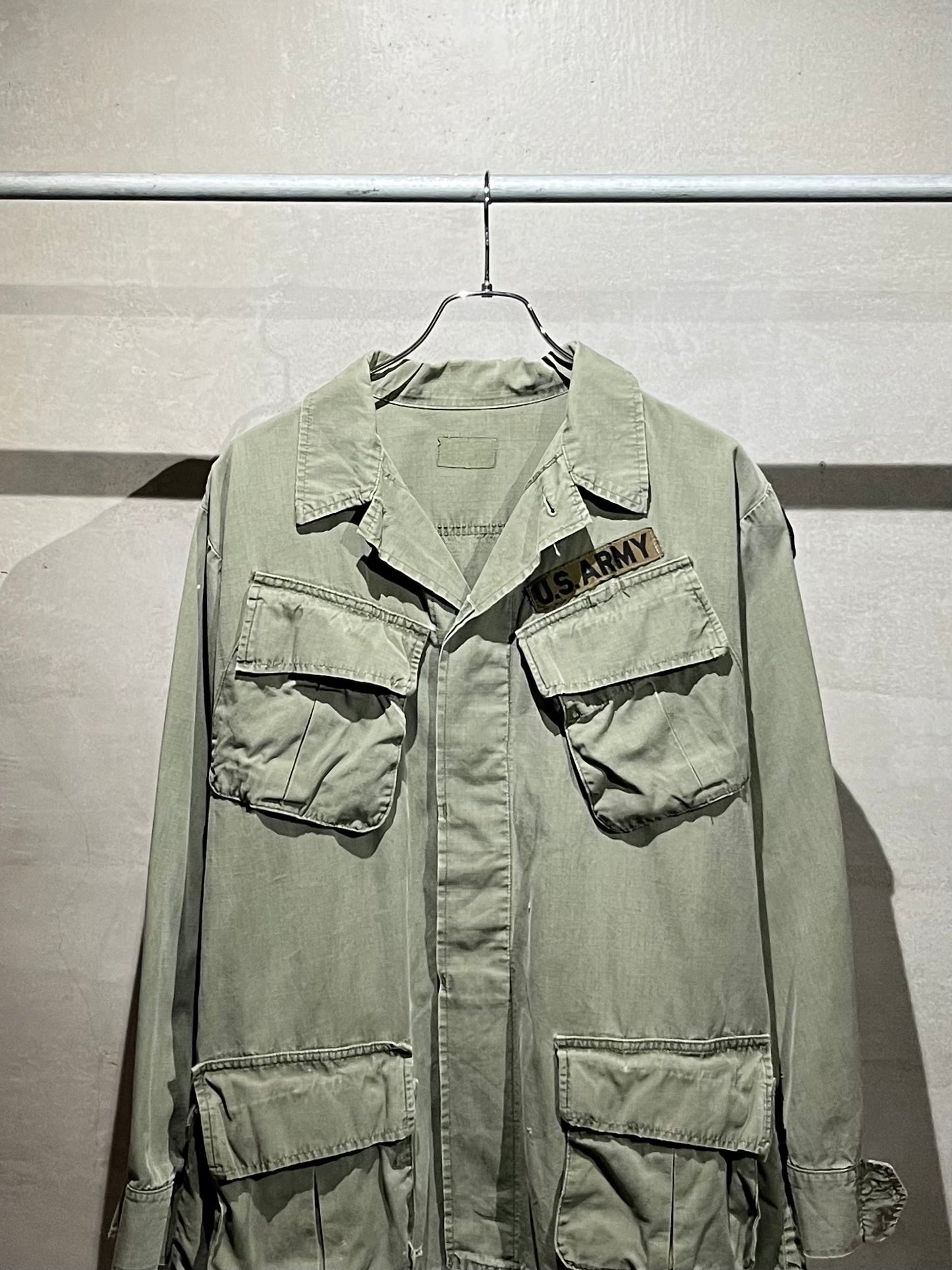 60's US.ARMY jungle fatigue jacket