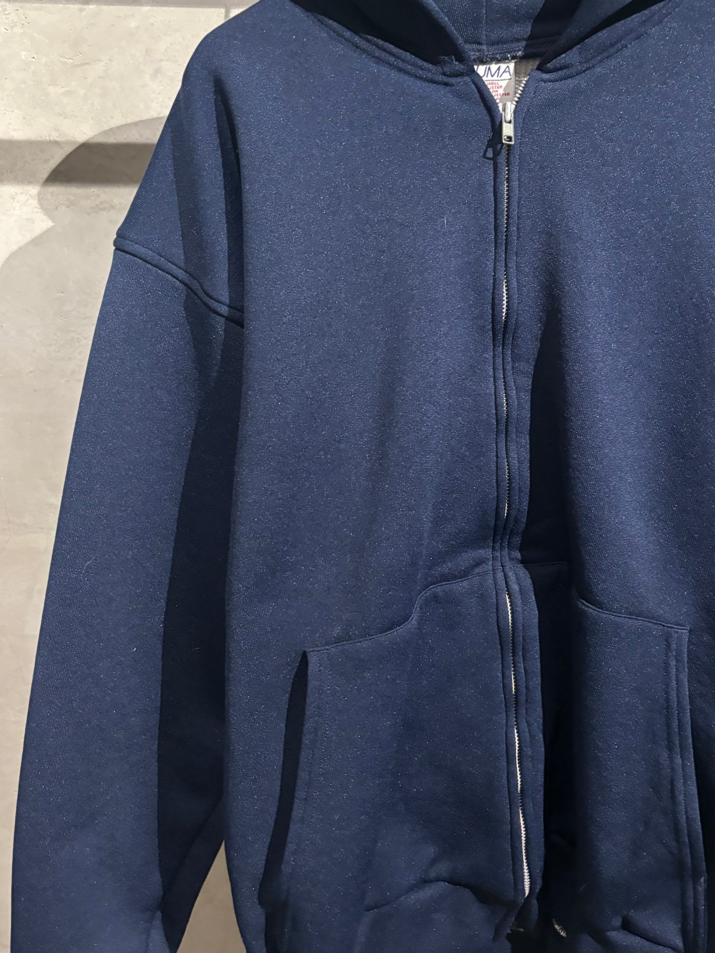 90's PLUMA zip up sweat hoodie