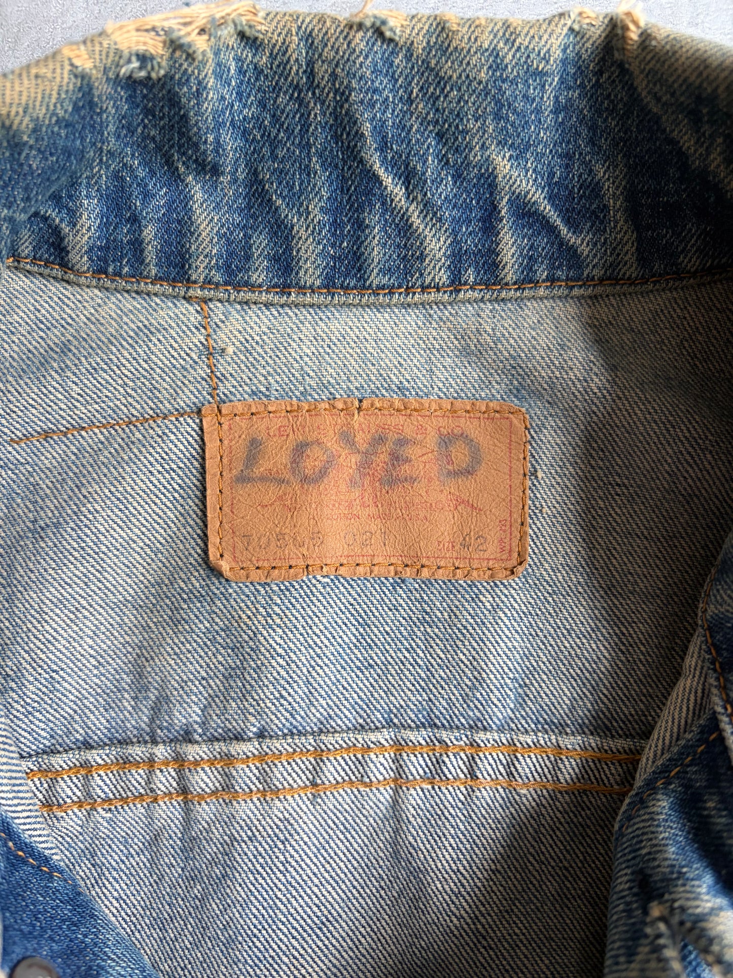 70's〜 Levi's 70505 denim jacket “Made in USA”