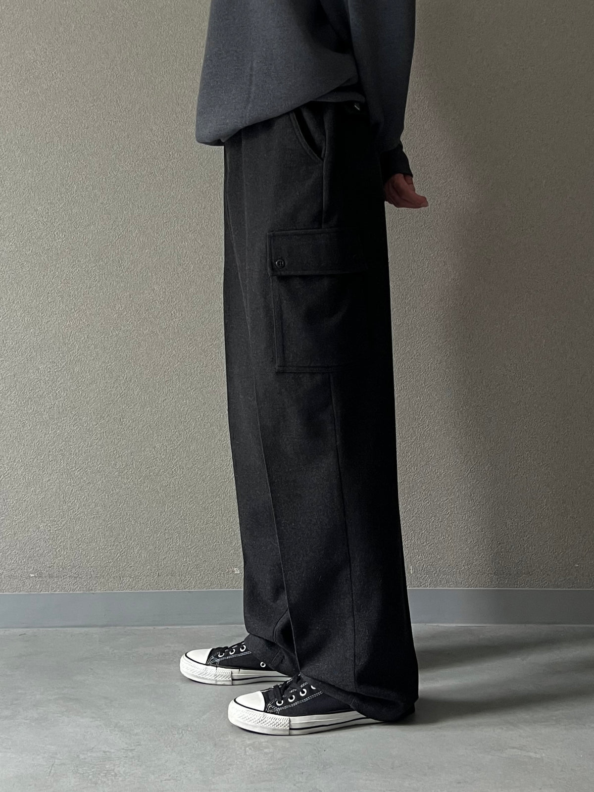00's GAP wool flannel cargo pants
