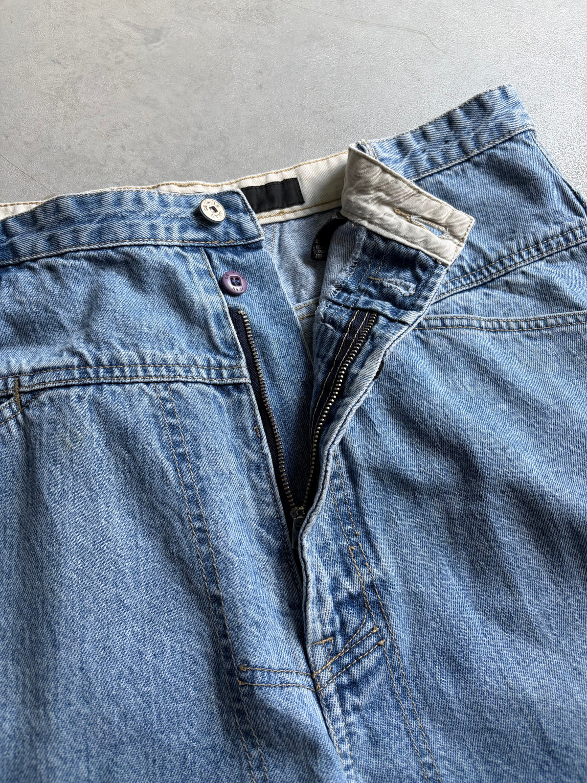 90's Marithé François Girbaud  denim shorts