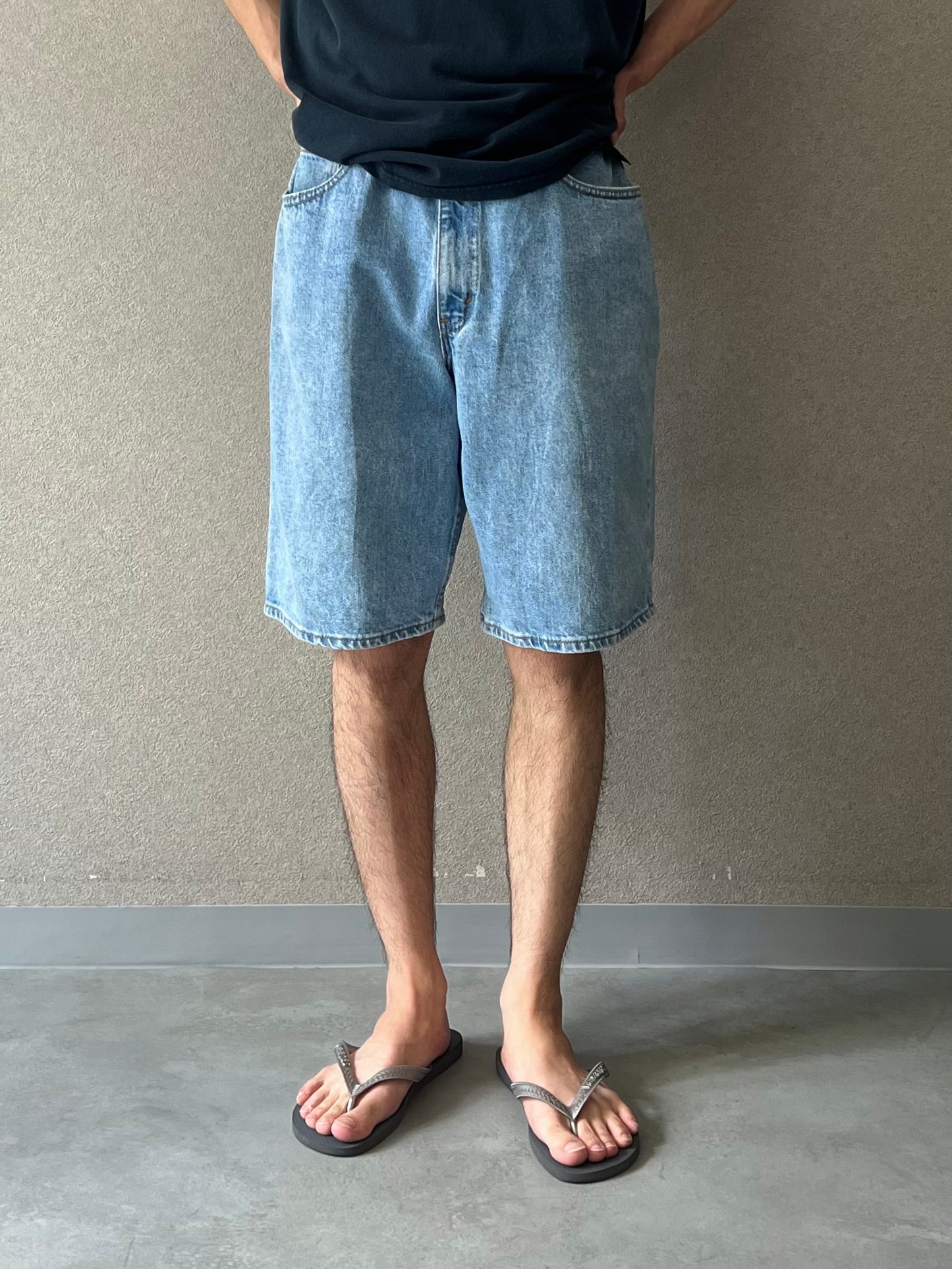 90's Levi' 560 denim shorts "Made in USA"
