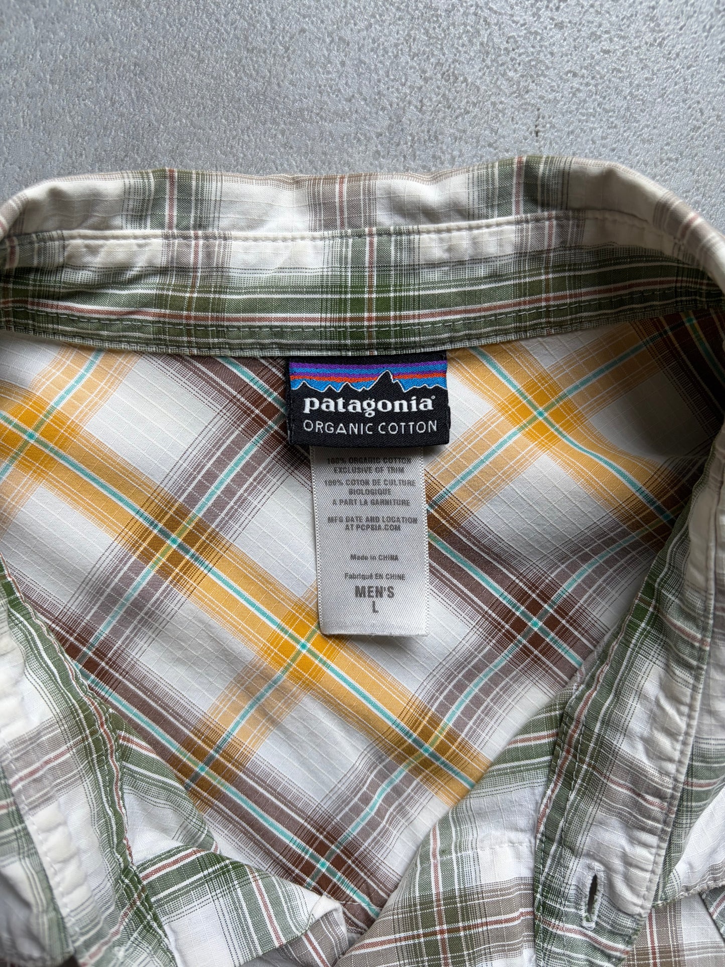 00's patagonia western shirt