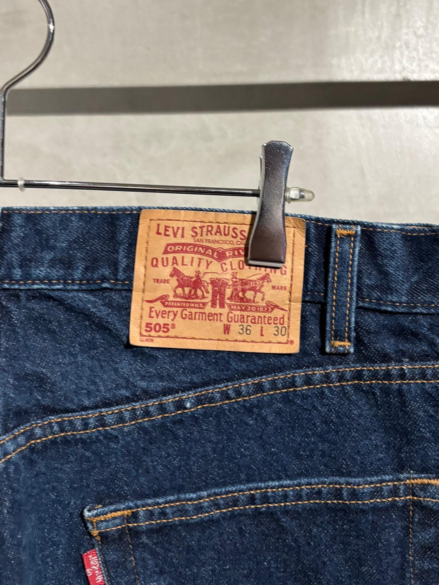 90's Levi's 505 denim pants “Made in MEXICO”