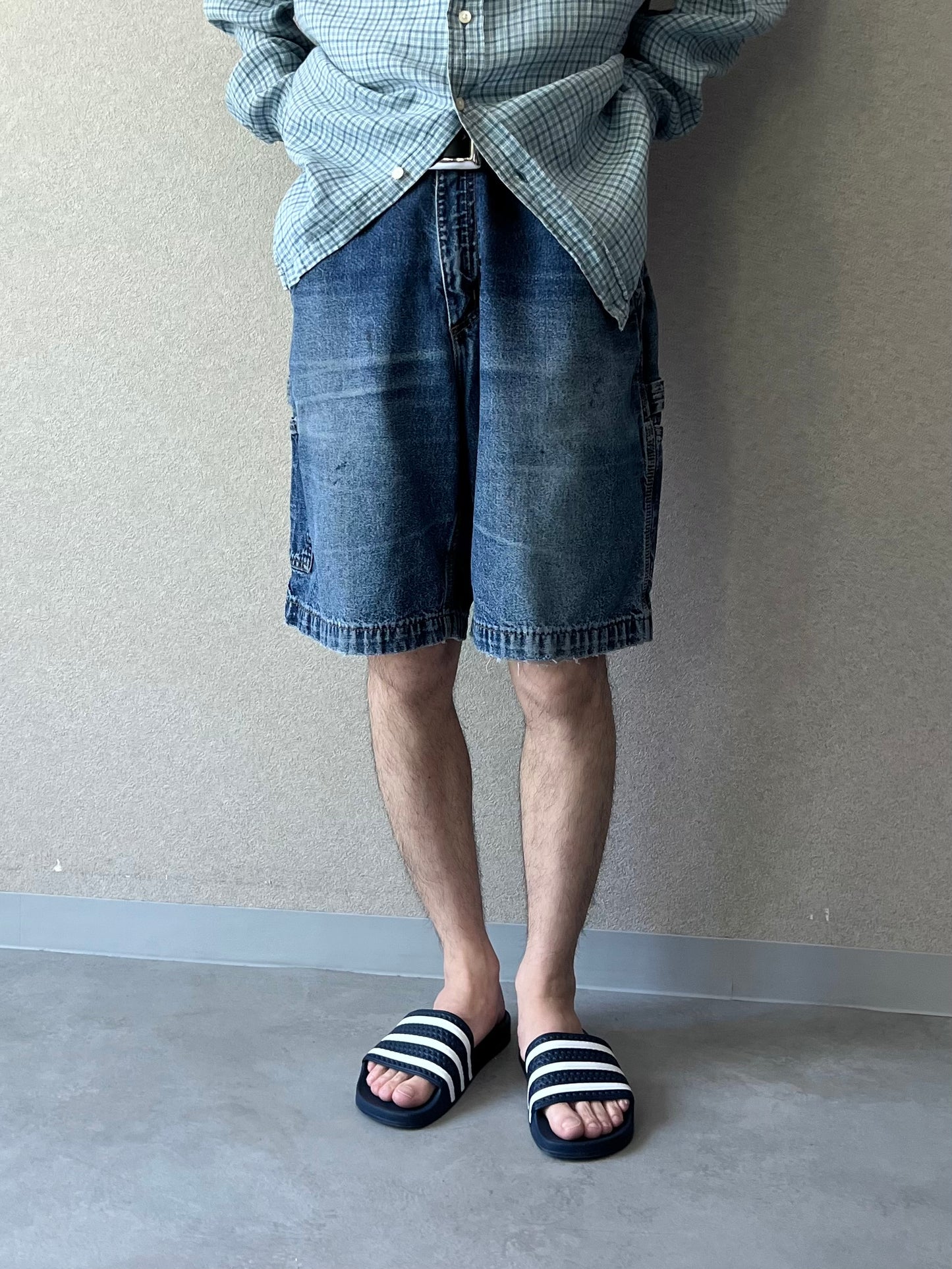 90's carhartt denim painter shorts