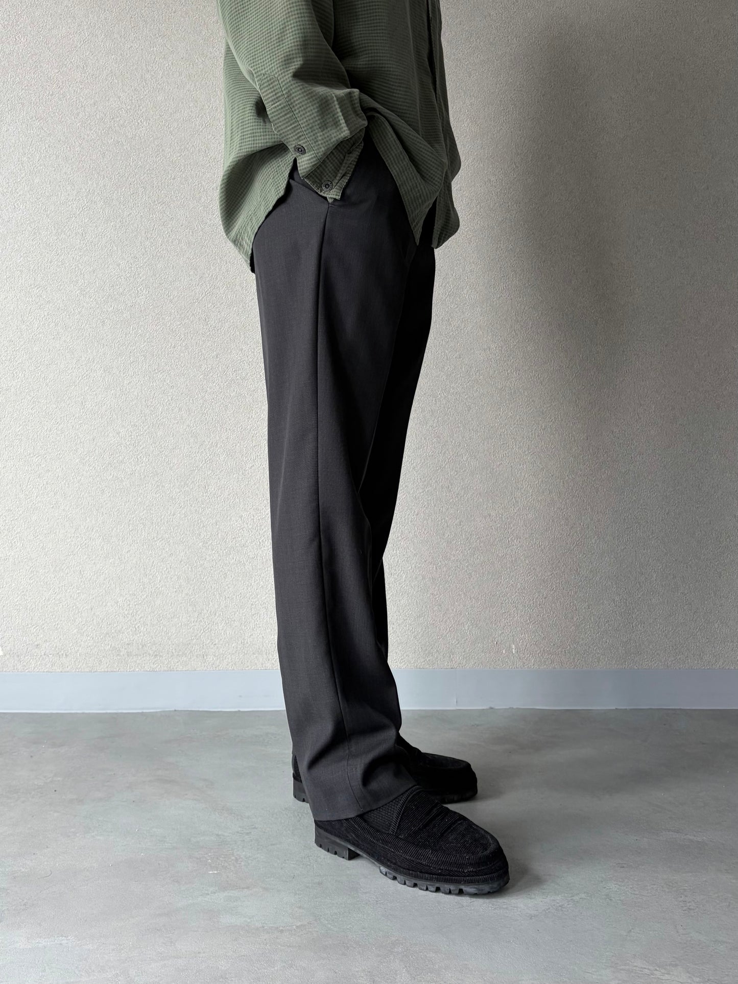 90's ARMANI COLLEZONI wool slacks