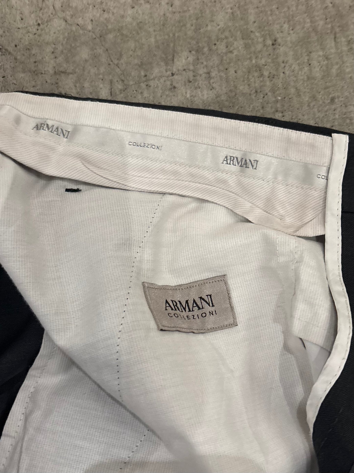 90's ARMANI COLLEZONI wool slacks