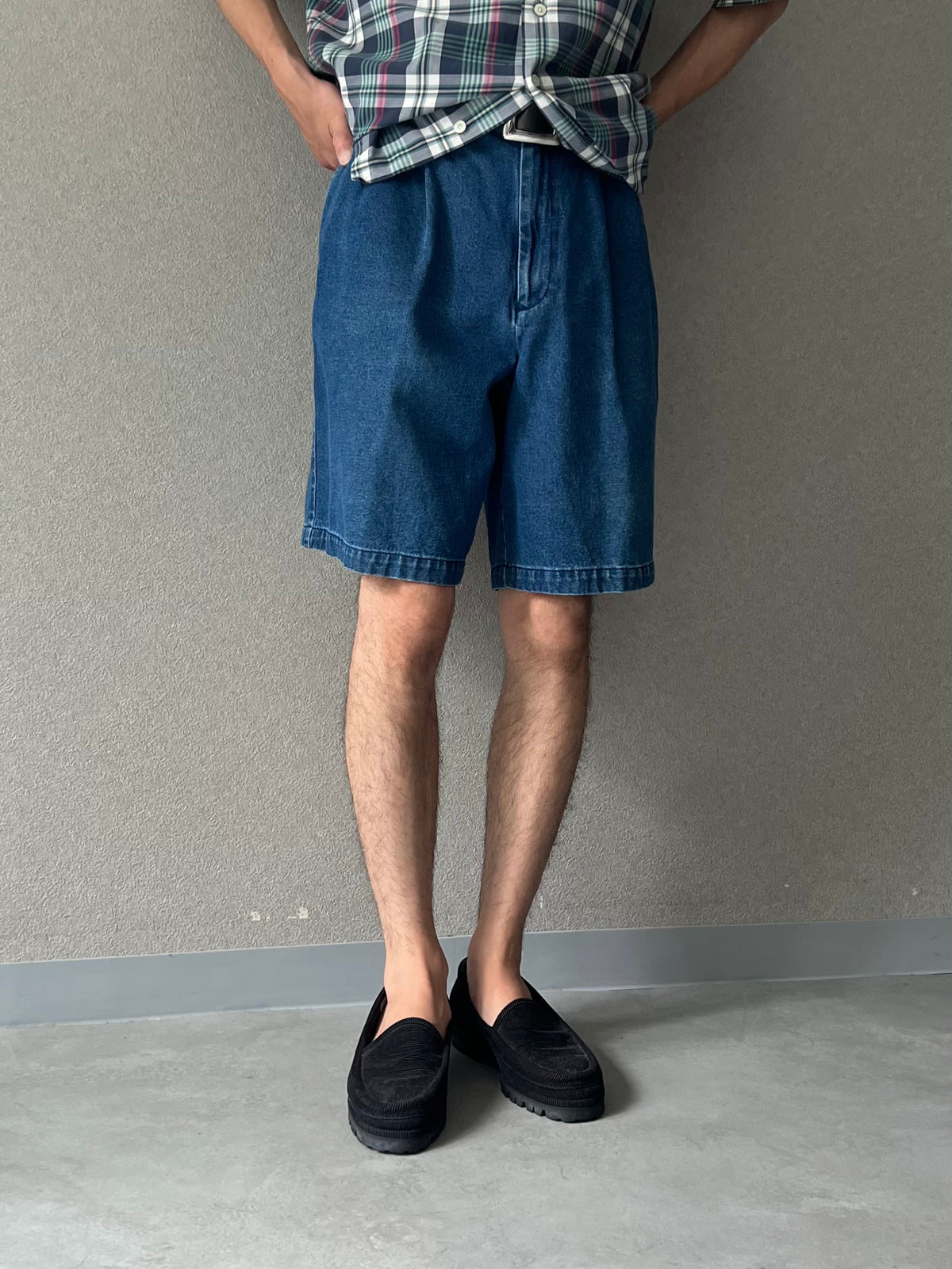 00's DOCKERS denim slacks shorts