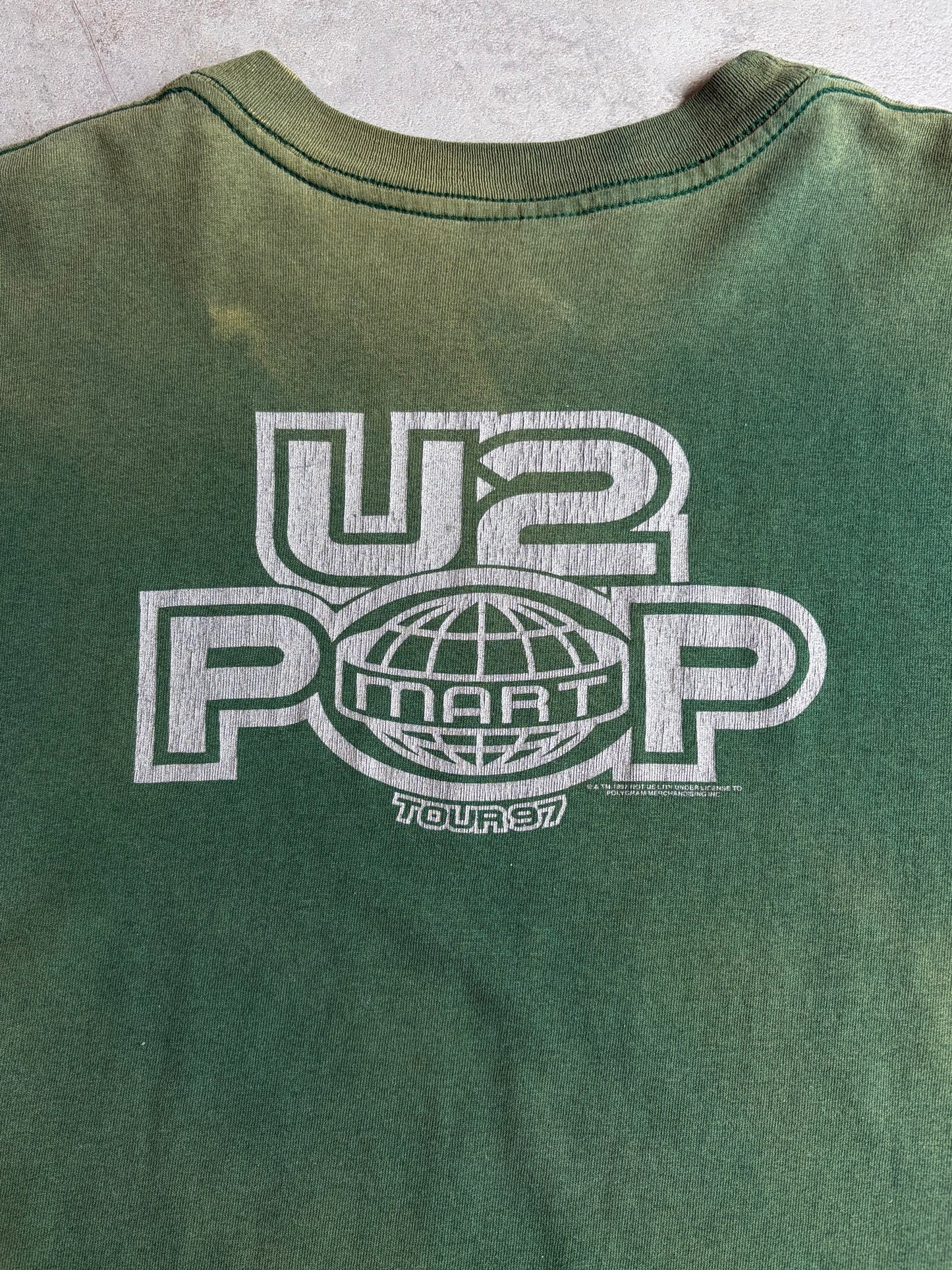 90's U2 music t-shirt “Made in USA”