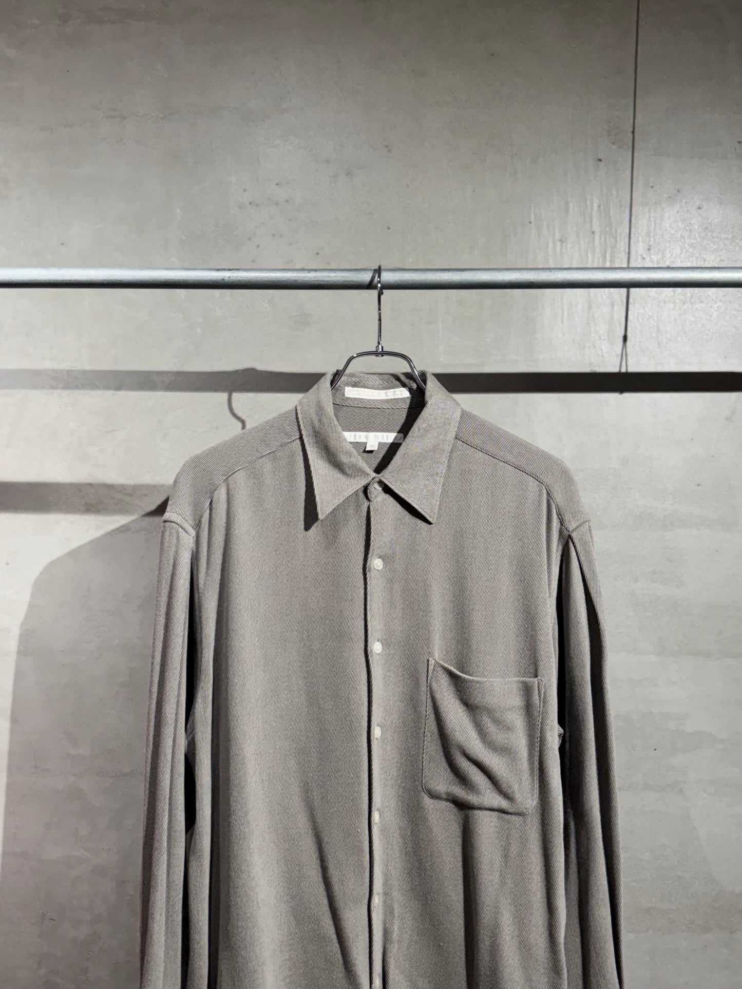 90's PERRY ELLIS cotton × rayon shirt