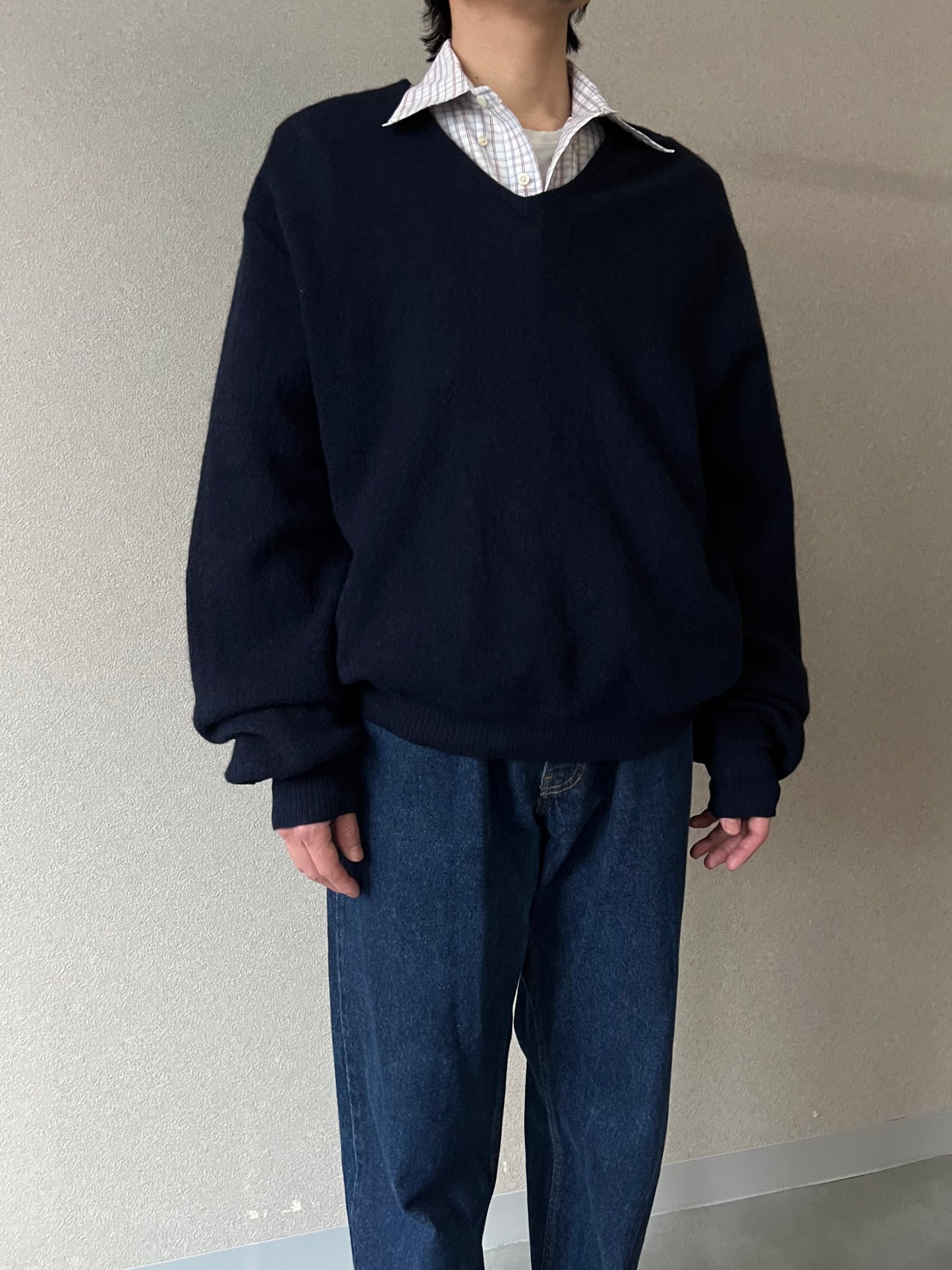 70's Arnold Palmer alpaca knit sweater