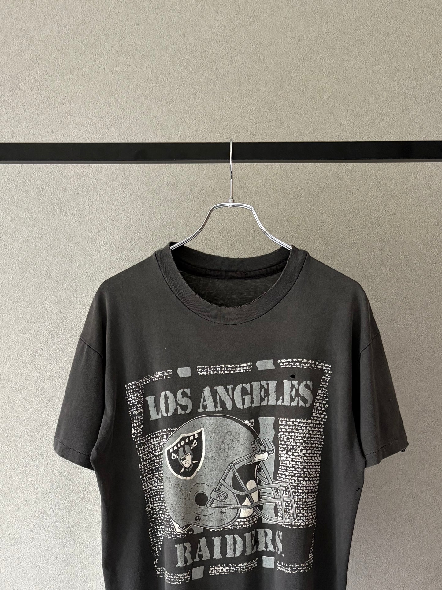 90's LOS ANGELES RAIDERS printed t-shirt