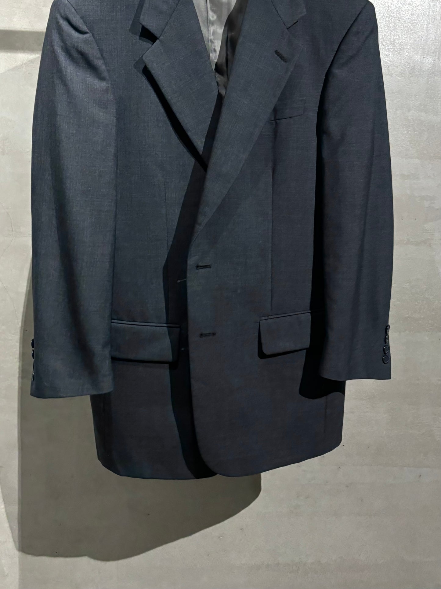 80's Burberrys' wool tailored jacket "Made in USA"